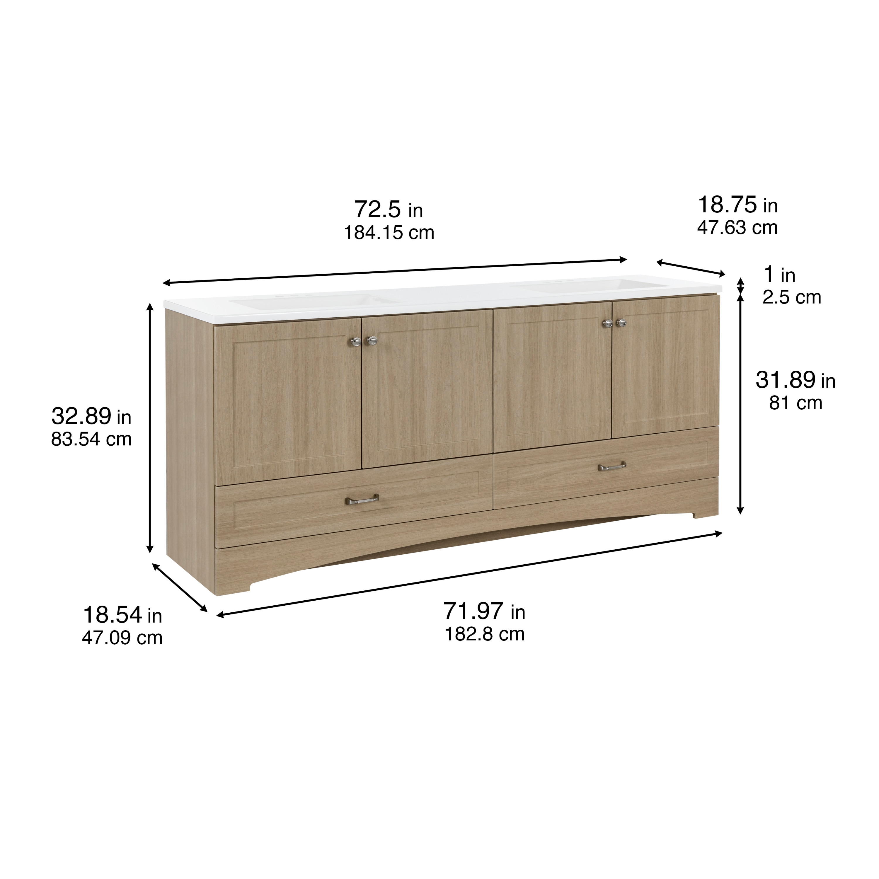 Diamond NOW C72W30365 Bath-Vanity-Combo - View #4