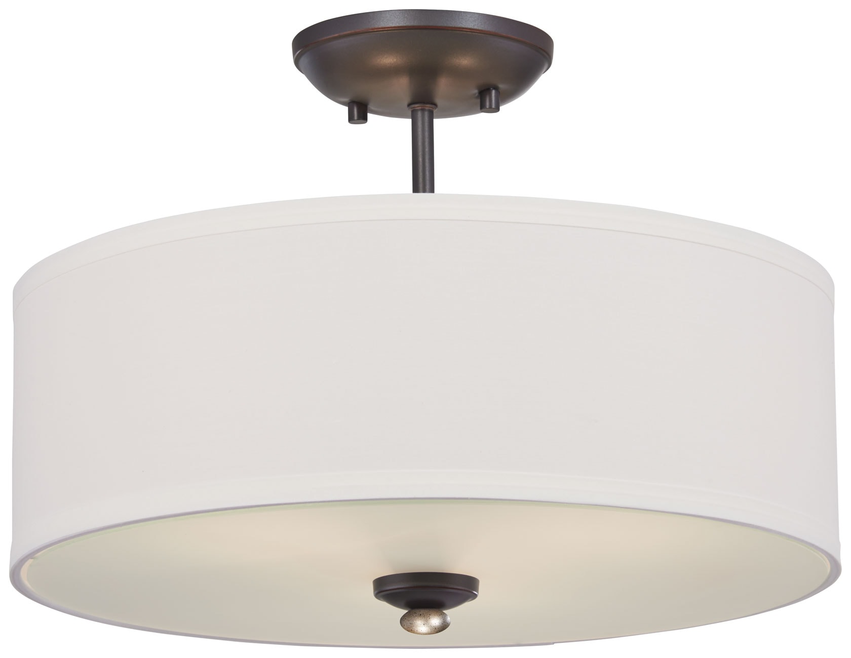 Minka Lavery 3286-589 Shadowglen 3 -Light 16-in Multiple finishes Multiple colors/finishes Semi Flush Mount Light