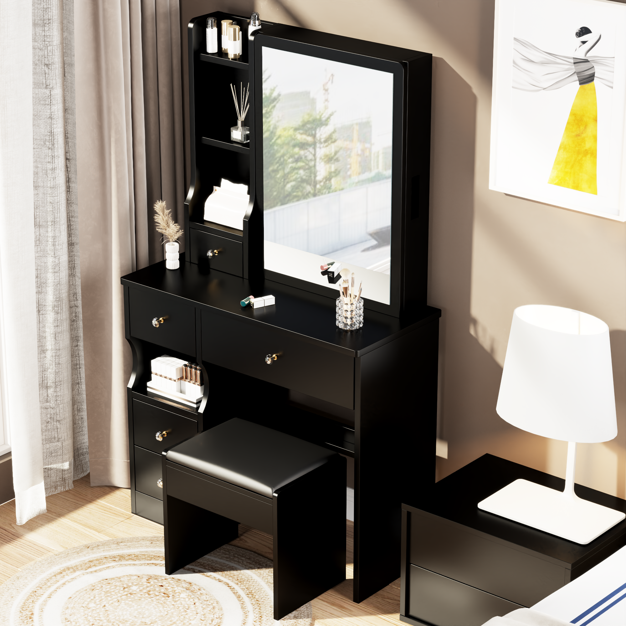 GZMR GZ-RMW3280 Bedroom-Vanities - View #4