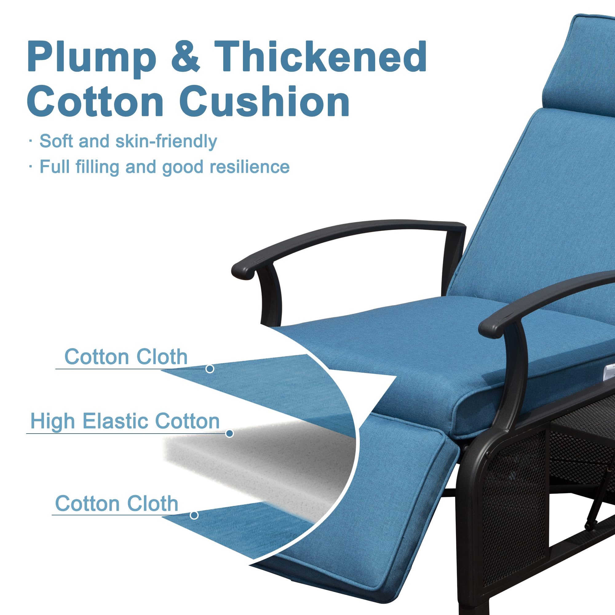 Clihome CL-CPL-96390 Patio-Chairs - View #6