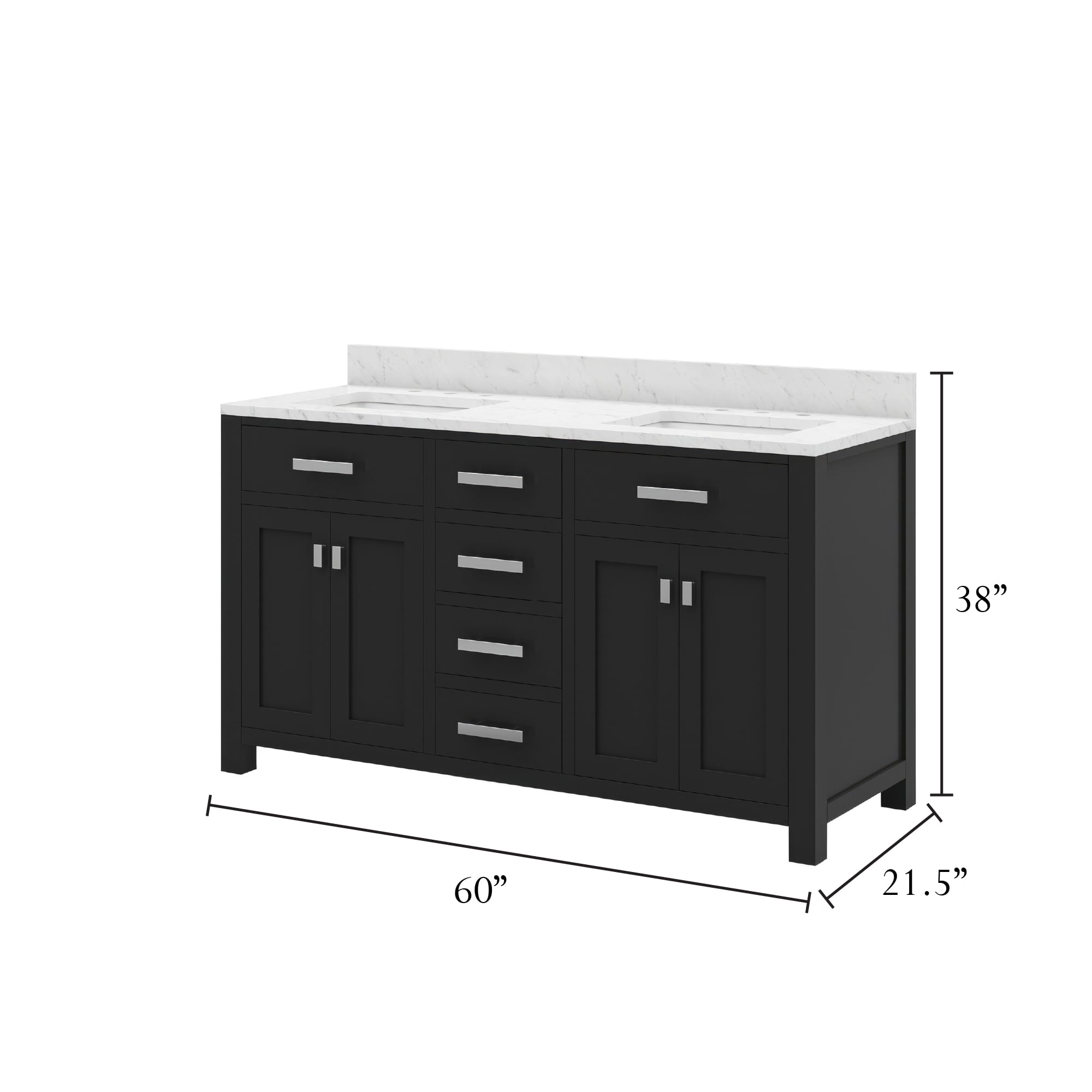 Water Creation MADISON60EC Bath-Vanity-Combo - View #9