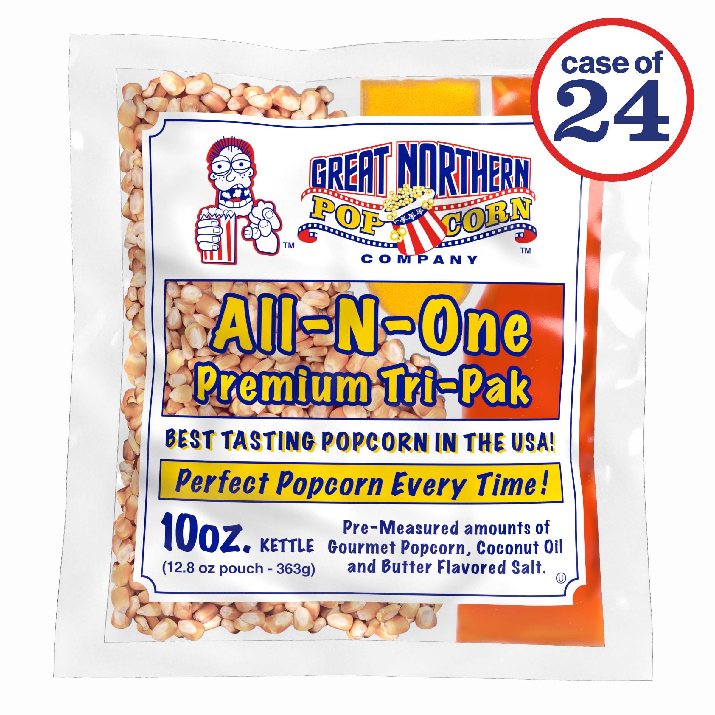 Great Northern Popcorn Butter Popcorn, 10 oz, 24-Pack - Pre