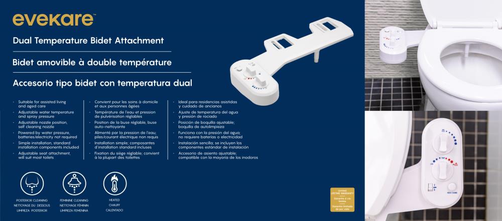 evekare EVK-0452-ICU Bidet-Attachments - View #4