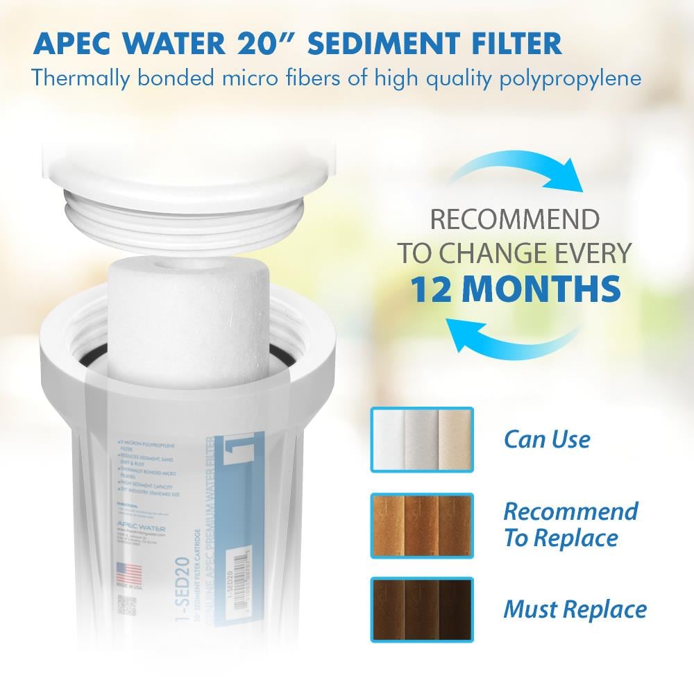 APEC Water 1-SED20 Replacement-Water-Filters-Cartridges - View #4