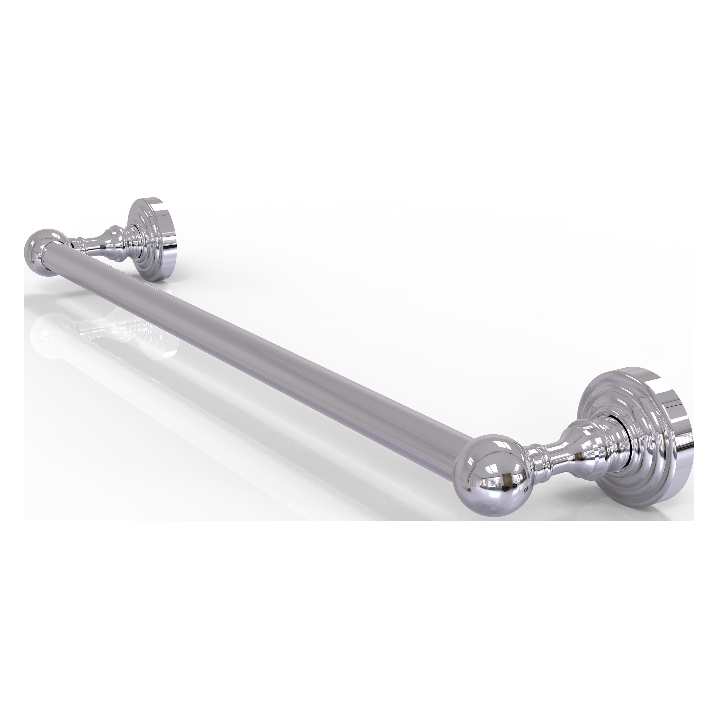 Allied Brass WP-41/24-PC Waverly Place 24-in Polished Chrome Wall mount Single Towel Bar
