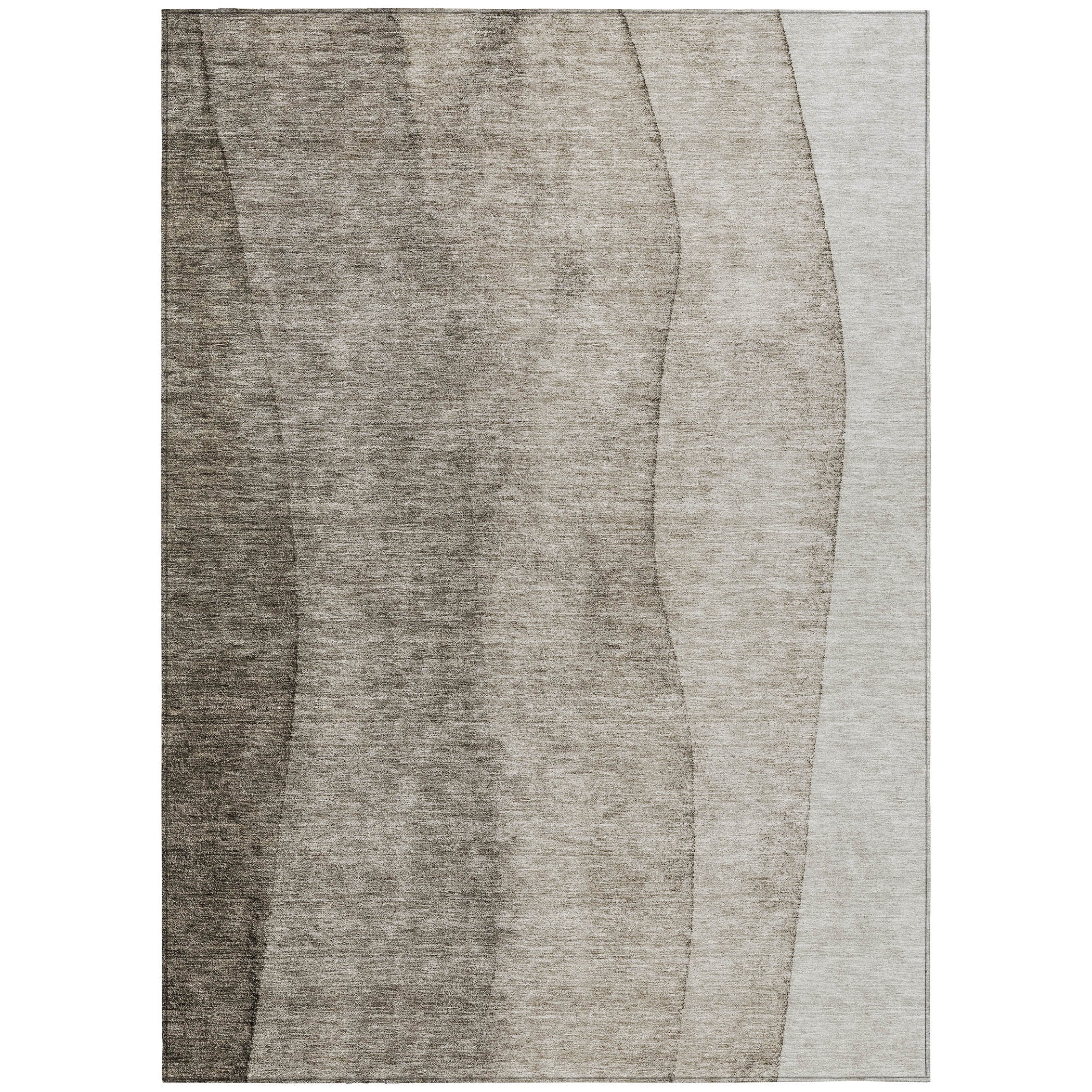 Addison Rugs ACN690TP8X10 Chantille ACN690TP 8 x 10 (ft) Polyester Taupe Rectangular Indoor/Outdoor Geometric Machine washable Area rug