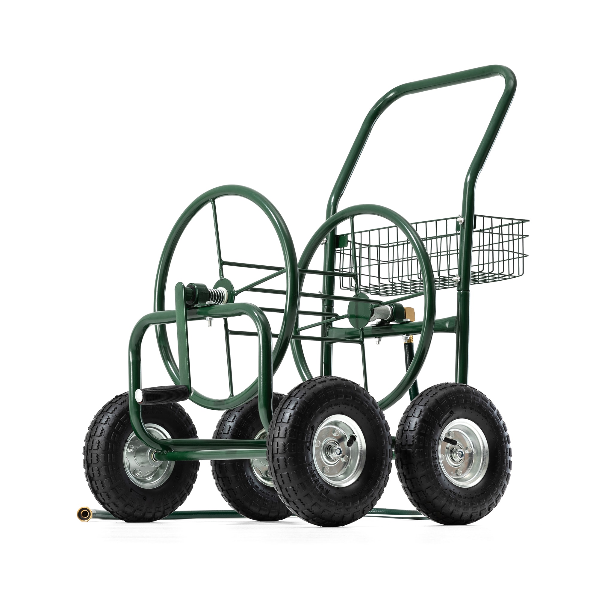  Sunneday HC-200 Titan Hose cart, Aluminum : Tools & Home  Improvement