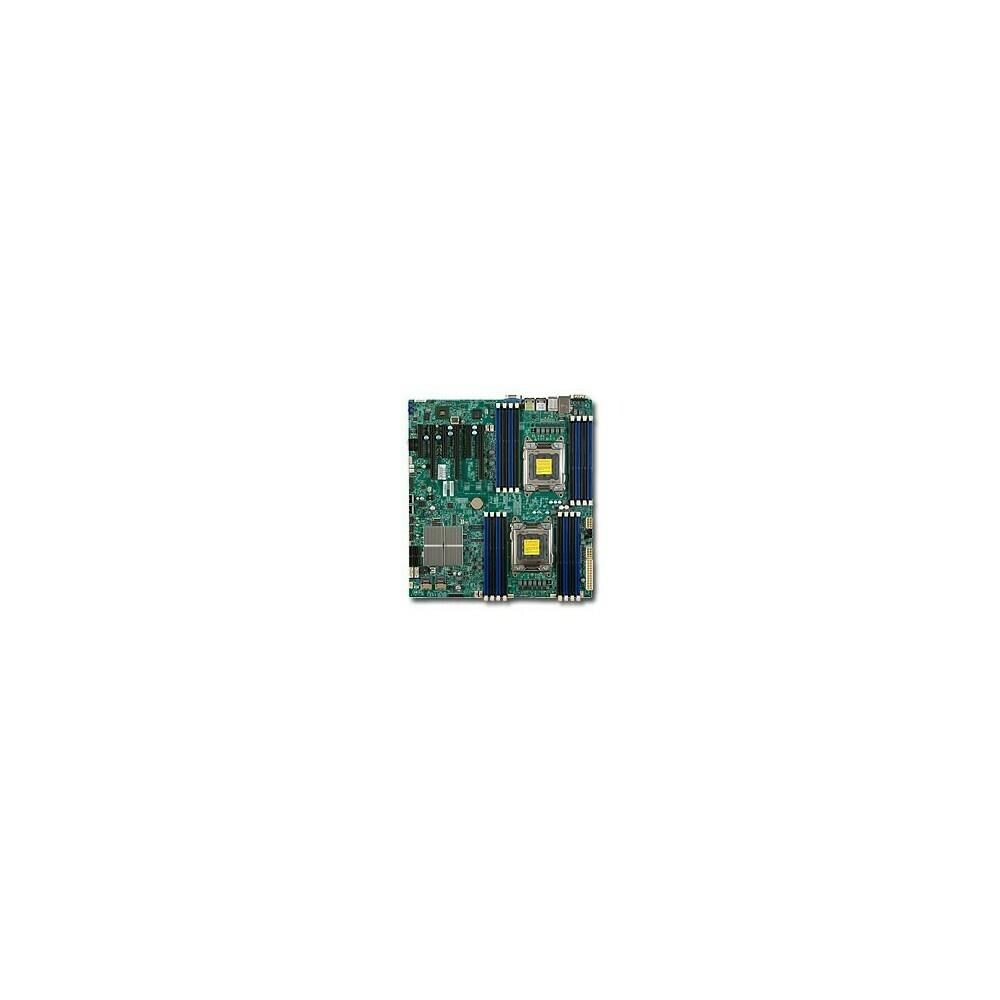  ZX9ASI7481 Motherboard- Extended ATX- LGA2011 Socket- 2 CPUs Supported- C602- 2 x Gigabit LAN- Onboard Graphics