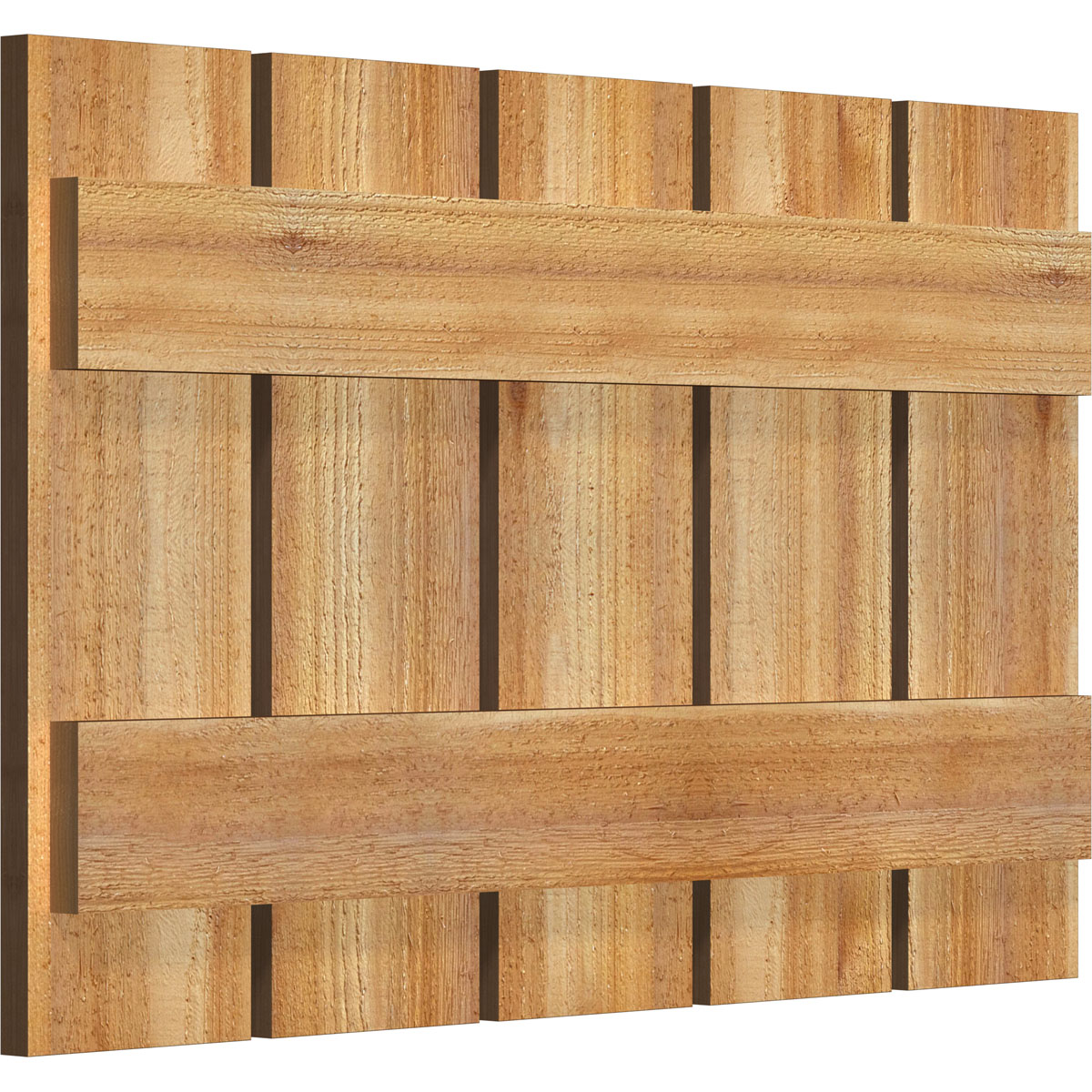 Ekena Millwork RBS06S29X018RWR Exterior-Shutters - View #2