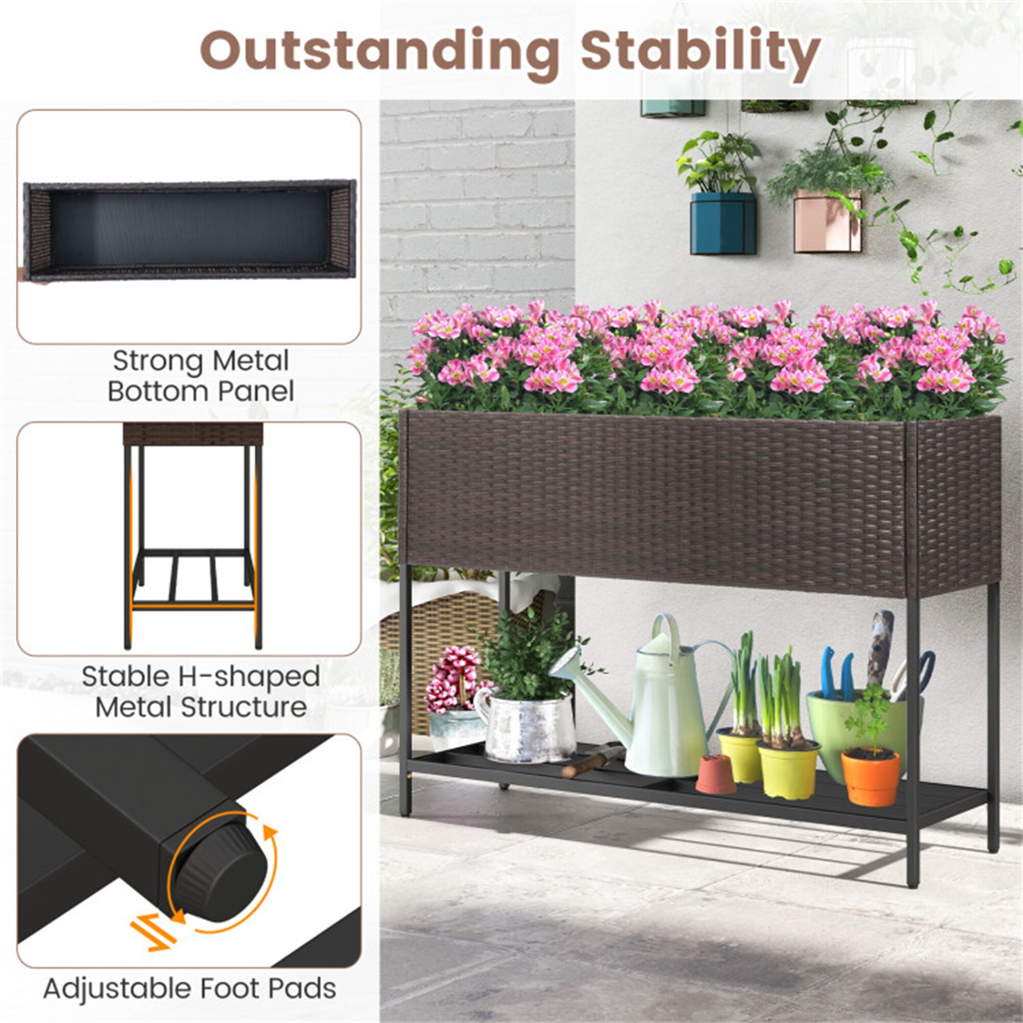 BABOOM BOM-HW72720-CO Raised-Planter-Boxes - View #9