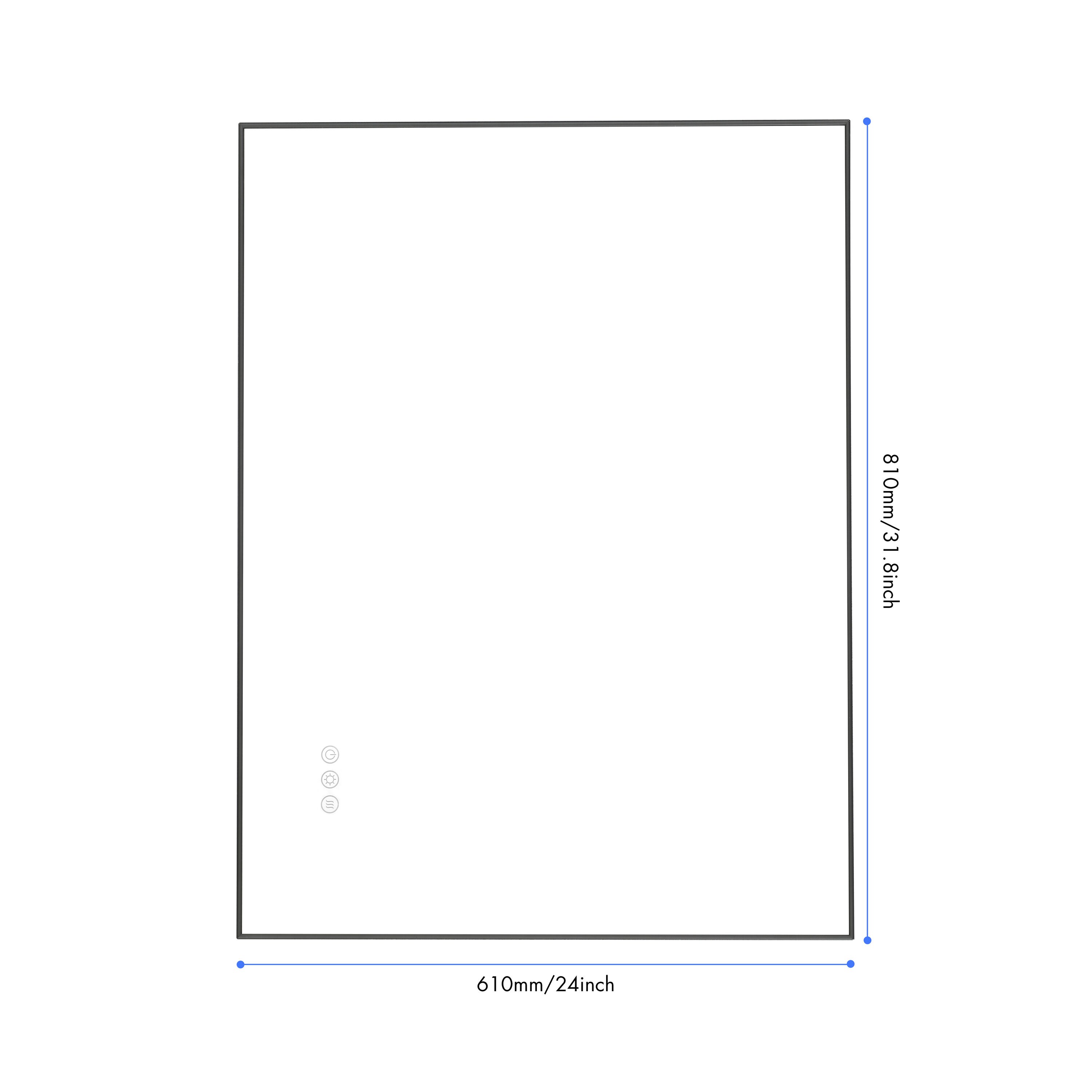 Lirago FXL20610-607B63 Framed-Bath-Mirrors - View #6