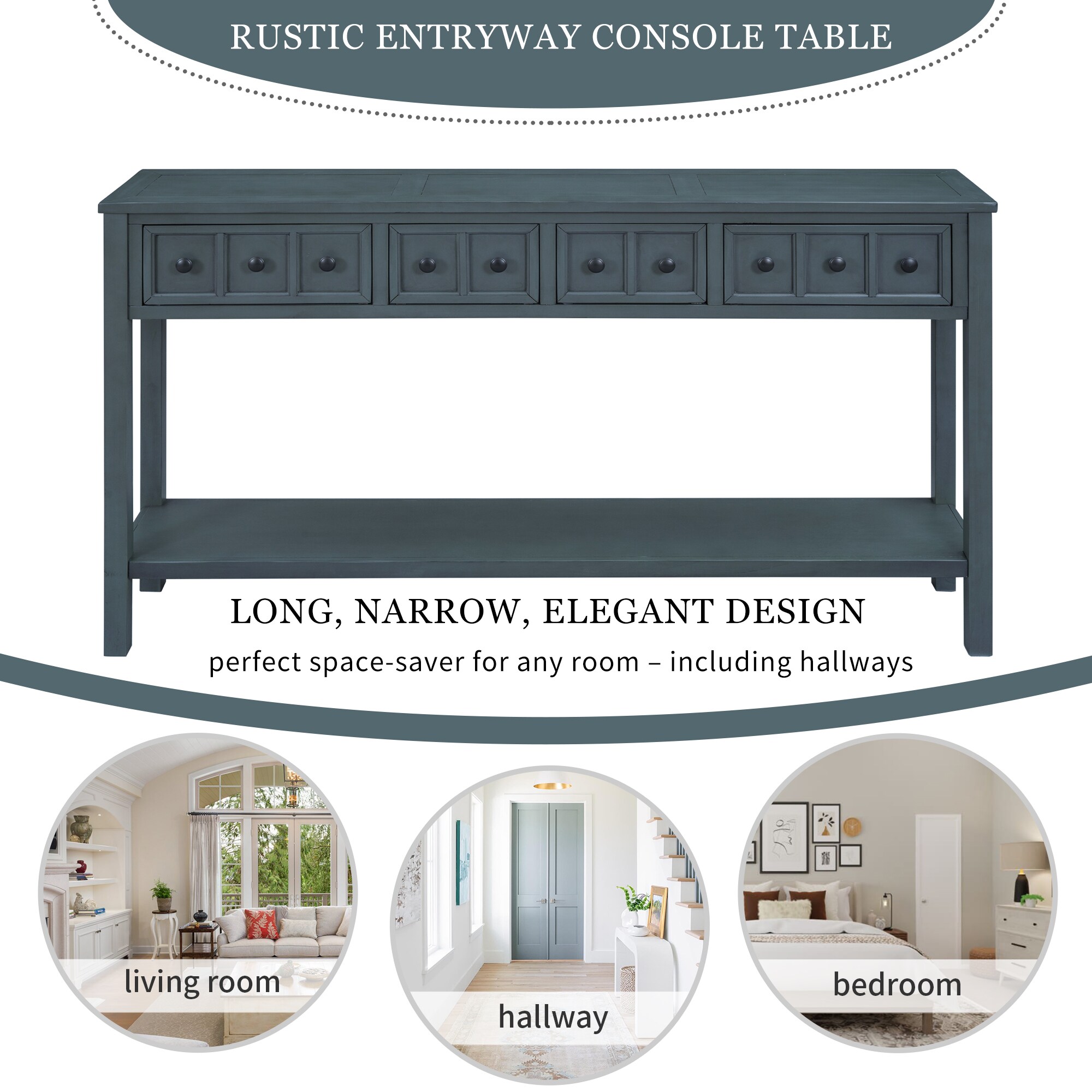 LUXEYARD DS-M-BAC03459 Console-Sofa-Tables - View #4