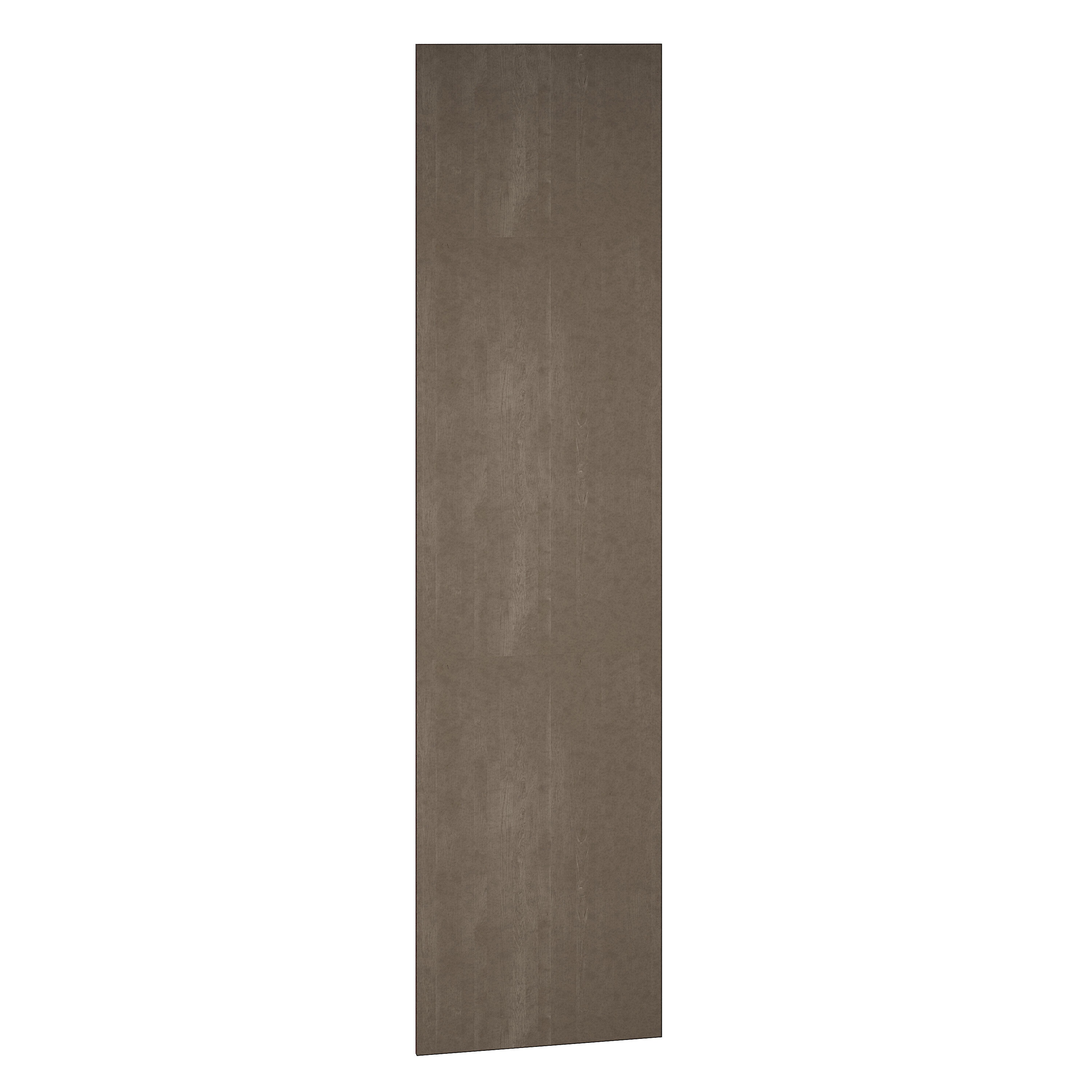 Diamond Express 314 TEP2496LAM Cabinet End Panel 24-in W x 96-in H x 0.75-in D Colt Brown Stained (Pantry Cabinet End Panel)