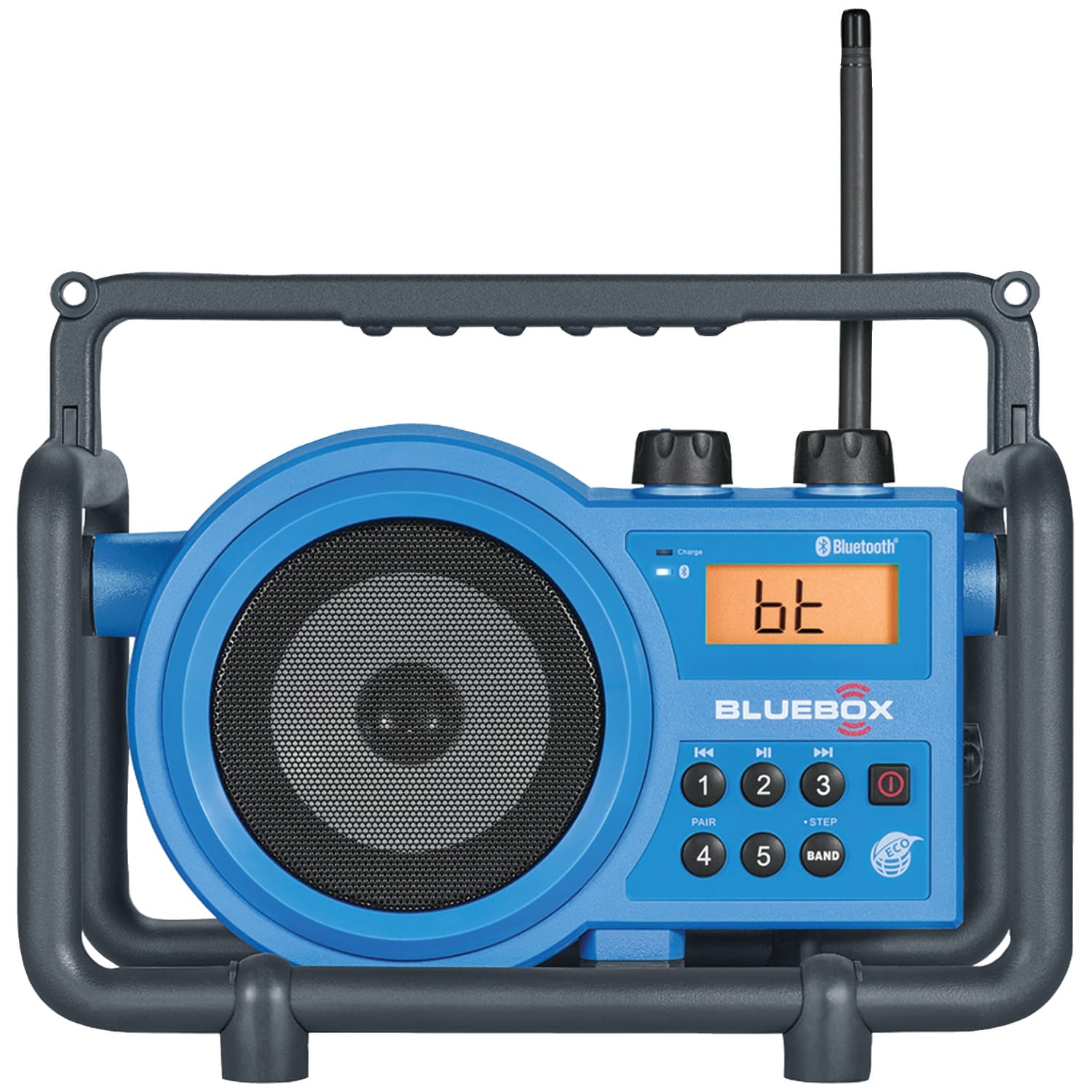 Sangean Portable AM/FM Radio with Digital Display, Headphone Jack, and 10  Preset Stations - Black in the Boomboxes & Radios department at