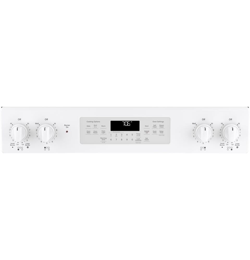 GE JS760DLWW Freestanding-Electric-Ranges - View #3