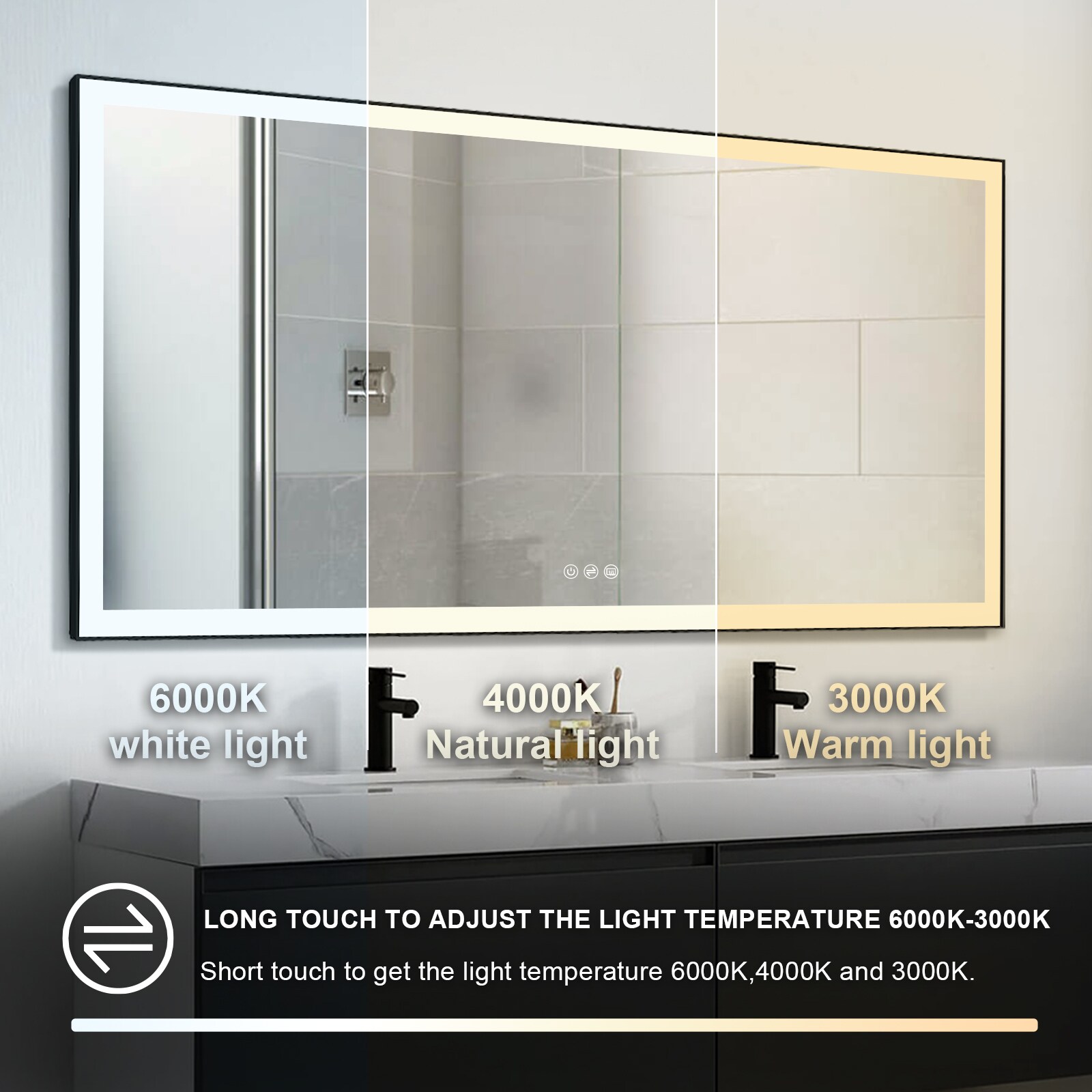 Forclover TAK-LM02F03672 Framed-Bath-Mirrors - View #13