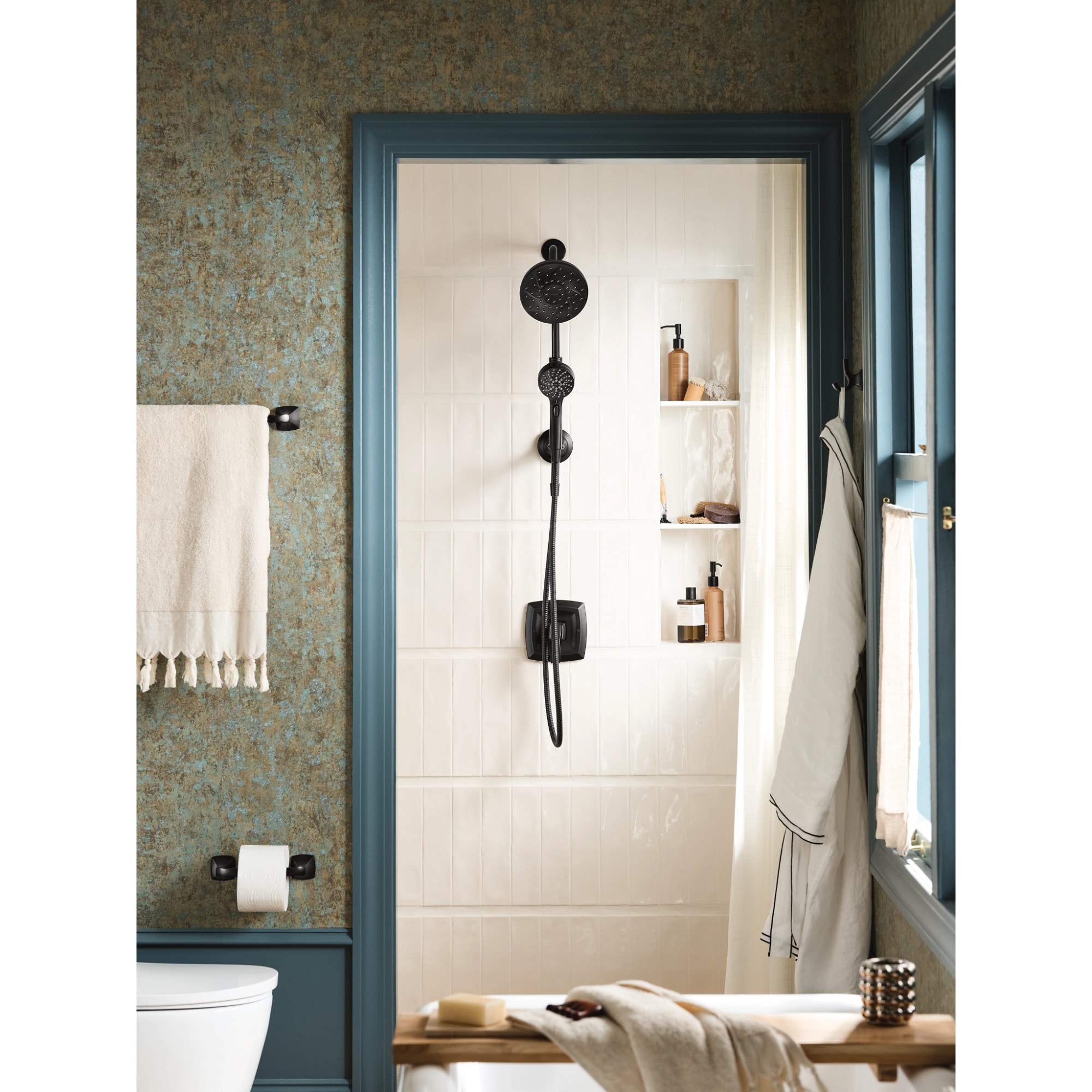 Moen 28501EPBL Fixed-Showerhead - View #7