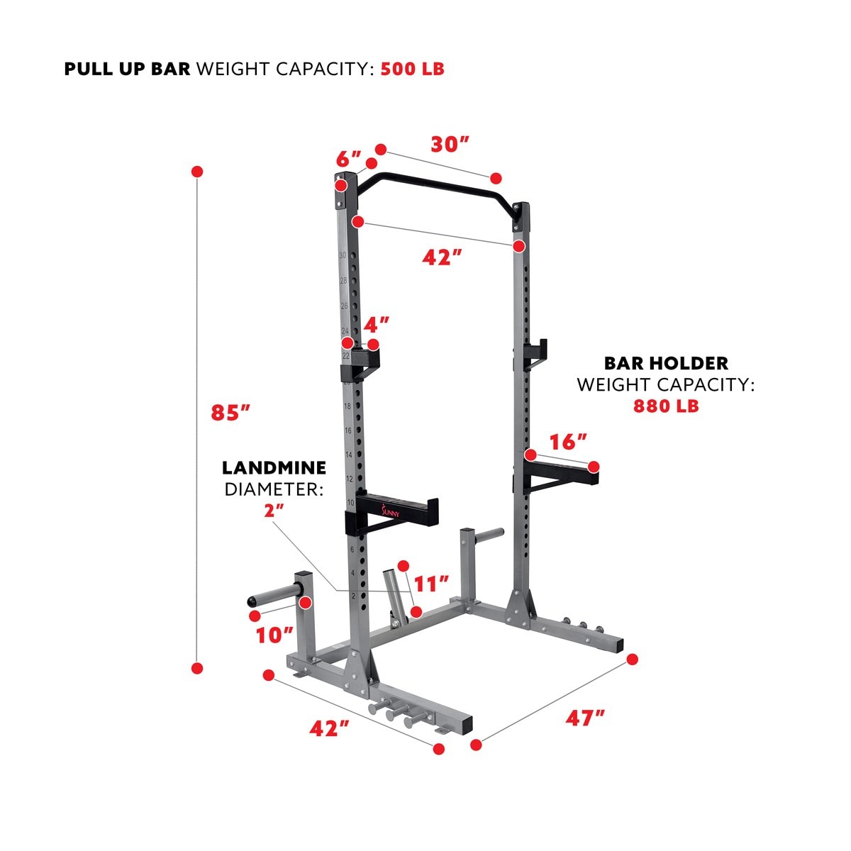 Sunny Health & Fitness SF-BH6802 Weight-Benches - View #3