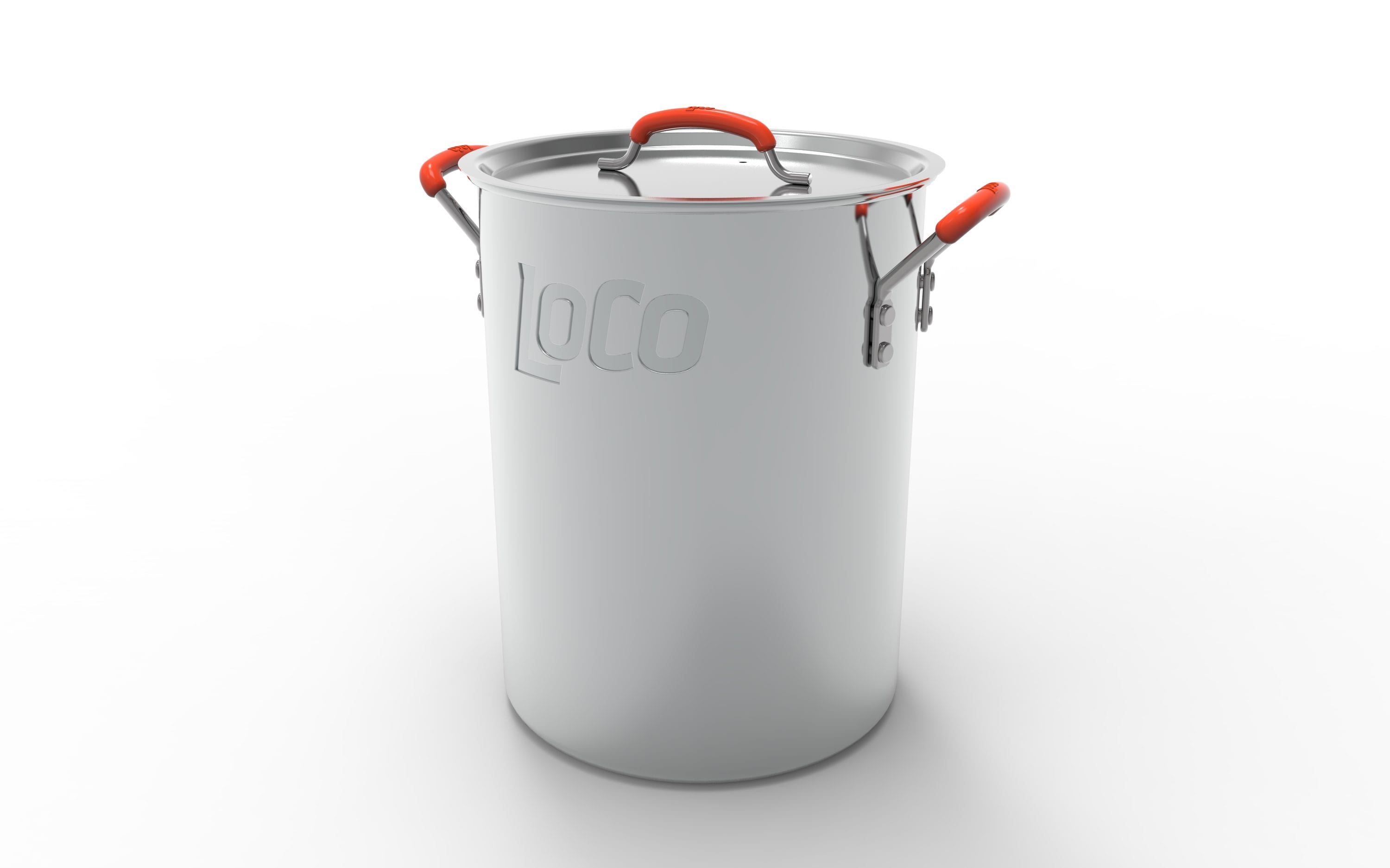 LoCo COOKERS 40-Quart Stainless Steel Stock Pot in the Cooking