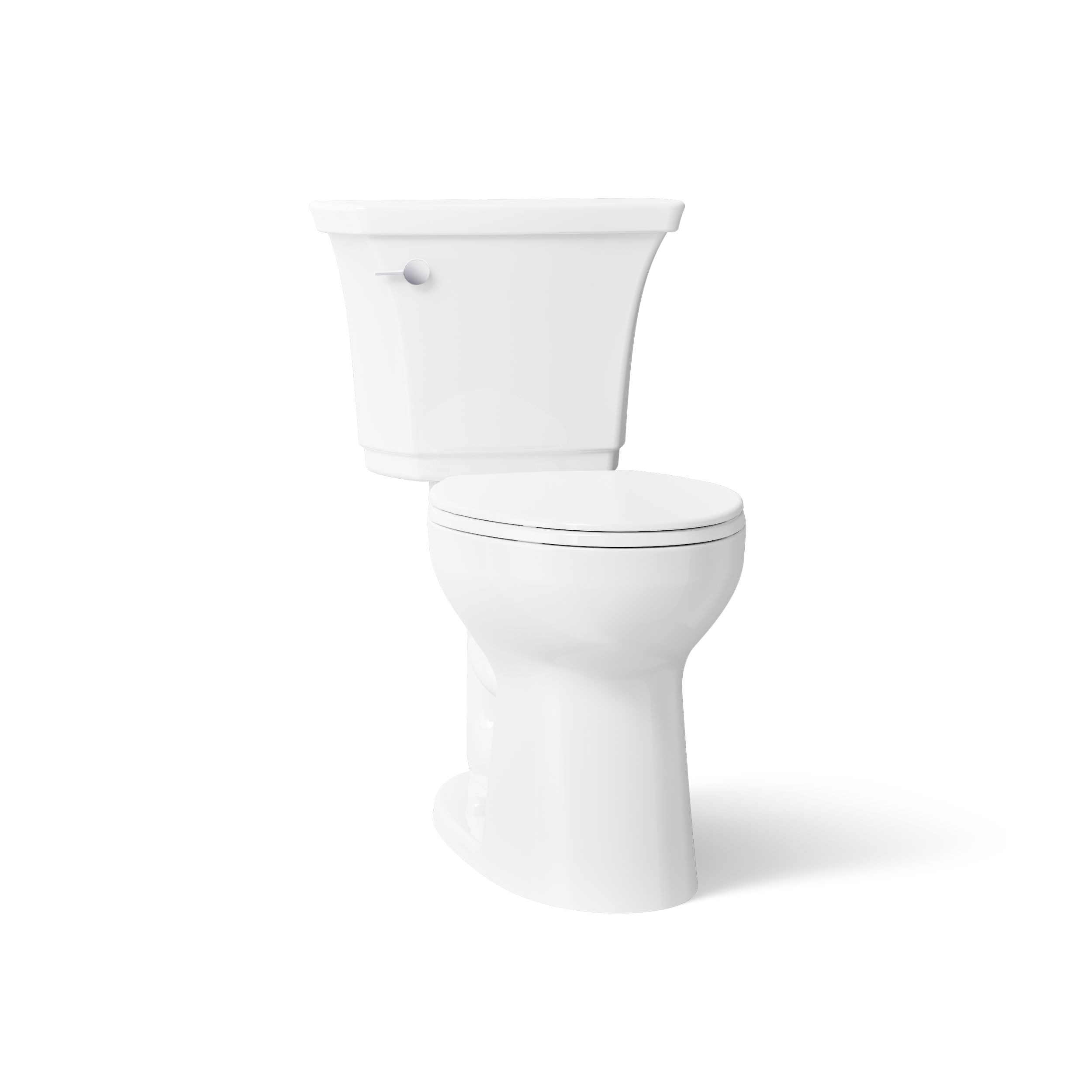 KOHLER Highline Curve The Complete Solution White Elongated Chair