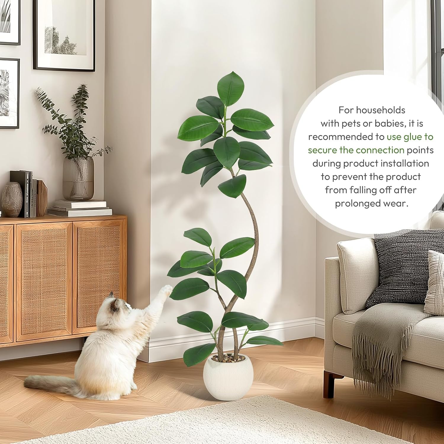 Qeetex LHF-GN-QWP89089 Artificial-Plants-Trees - View #6