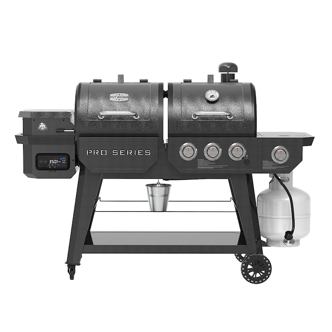 Pit Boss Pro Black Triple-function Combo Grill In The Combo Grills ...
