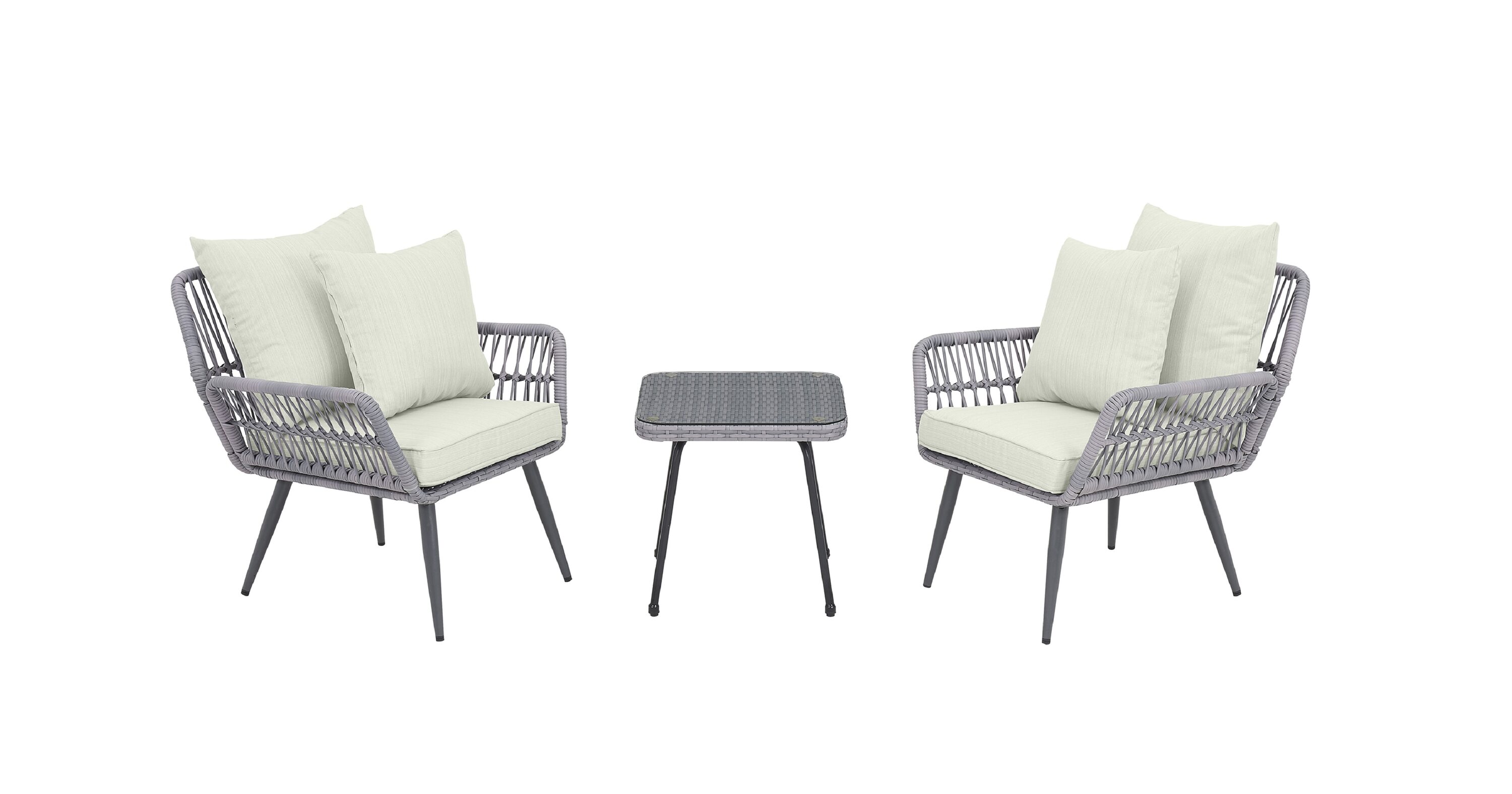 Manhattan Comfort OD-CV012-CR Patio-Conversation-Sets - View #2