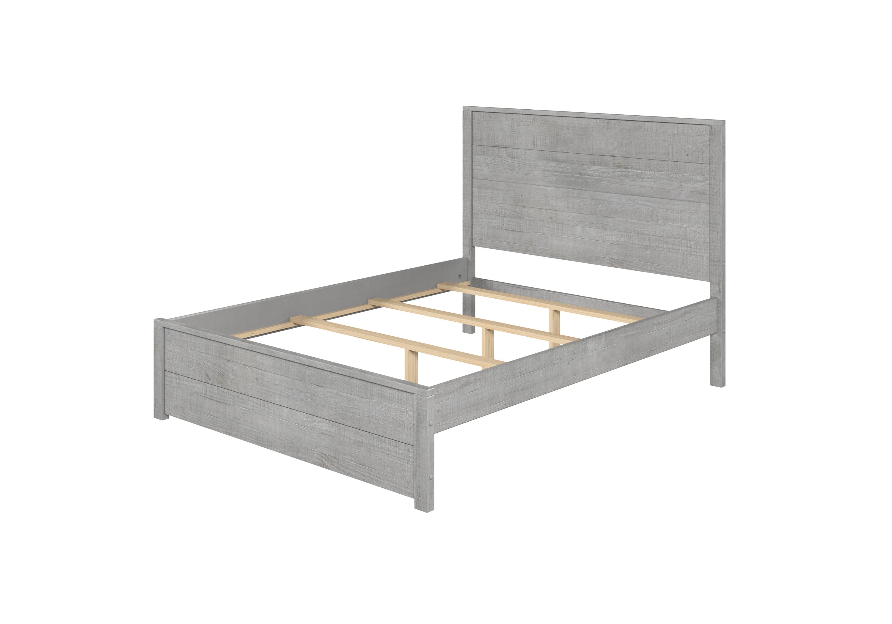 Camaflexi HM607 Hampton Dritfwood Queen Wood Bed frame Bed