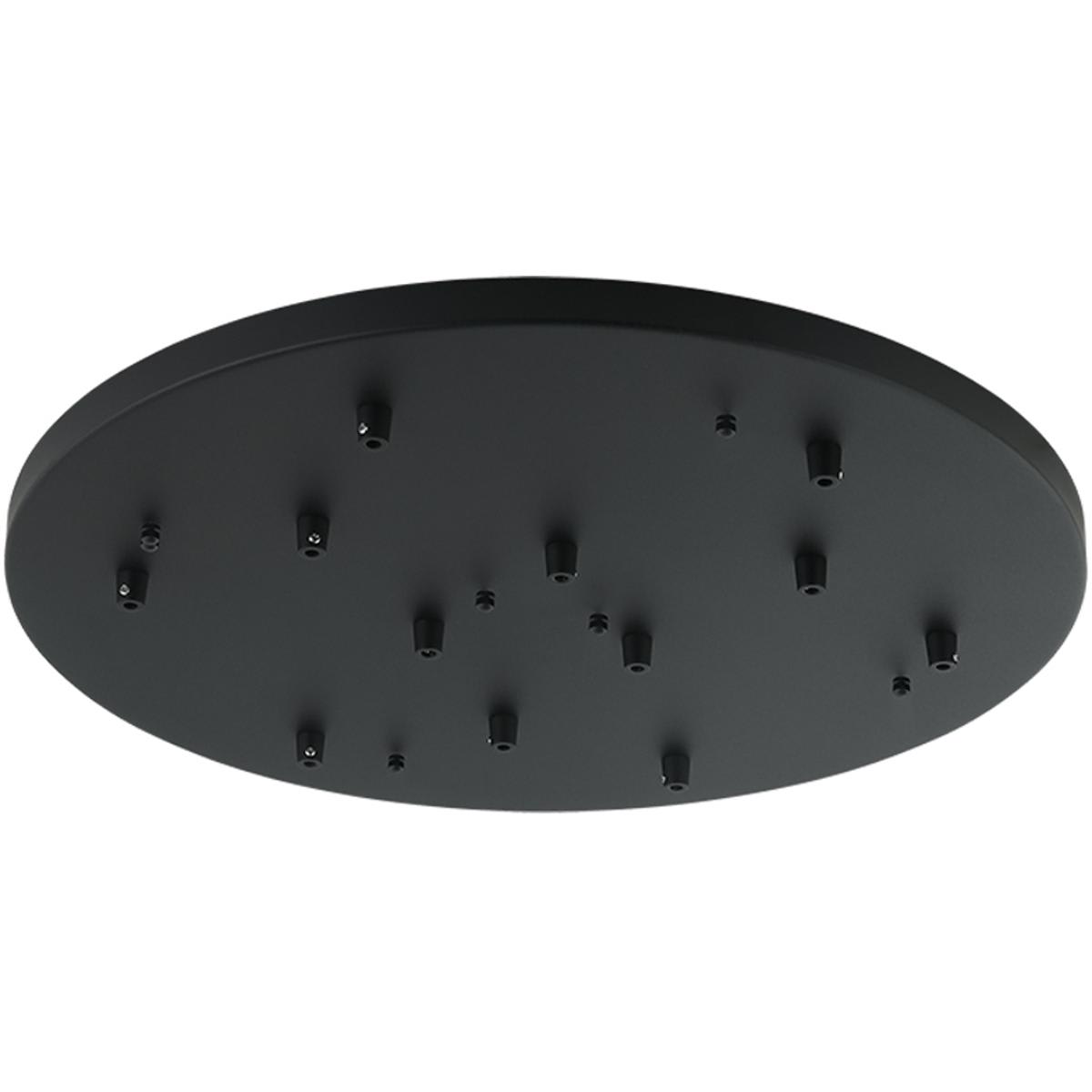 Matteo 2120641 Lighting CP0112MB Leo Flush Mount Matte Black