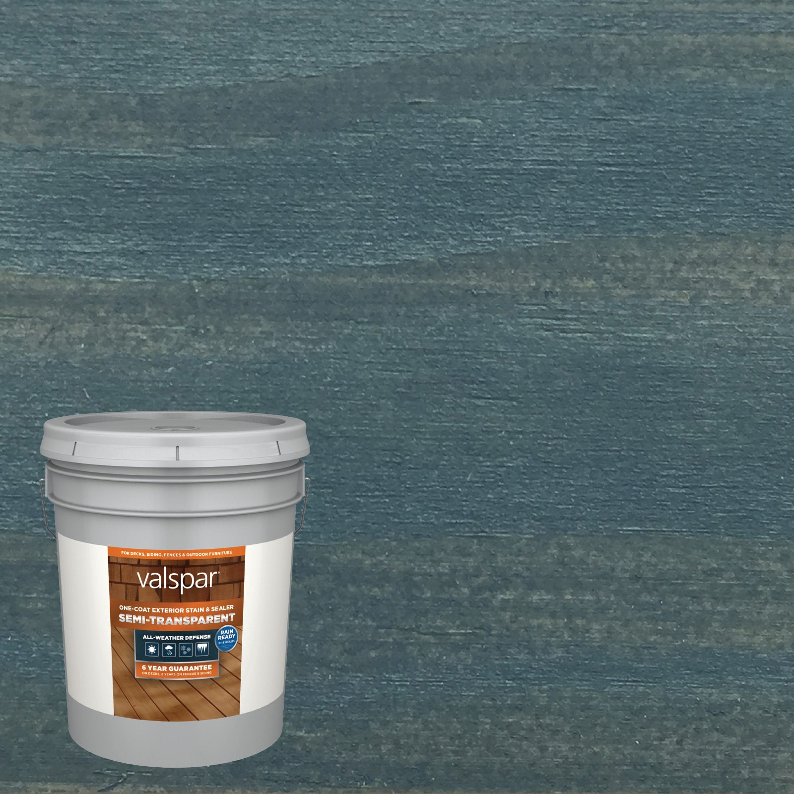Minwax Wood Finish Water-Based Marine Blue Mw1060 Semi-Transparent Interior  Stain (1-Quart) in the Interior Stains department at