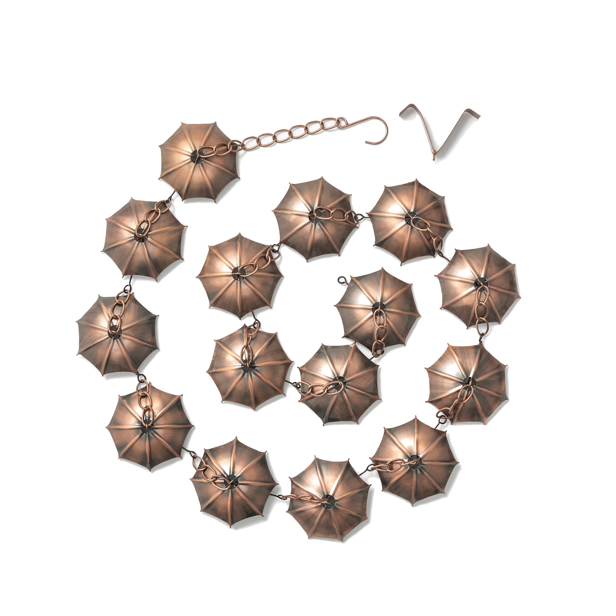 Glitzhome 2037800002 Rain-Chains - View #9