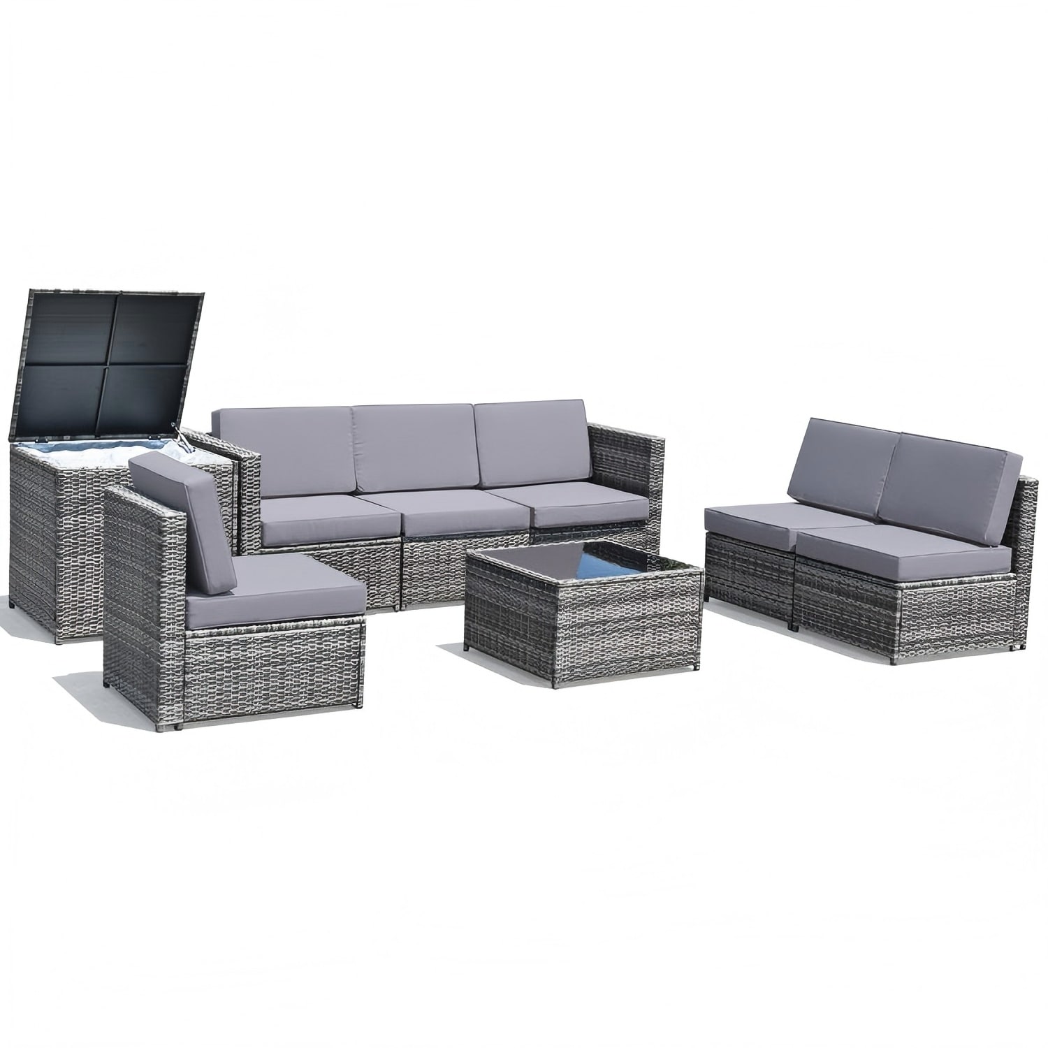 Forclover HBV-HW657RE Patio-Sofas-Daybeds - View #8