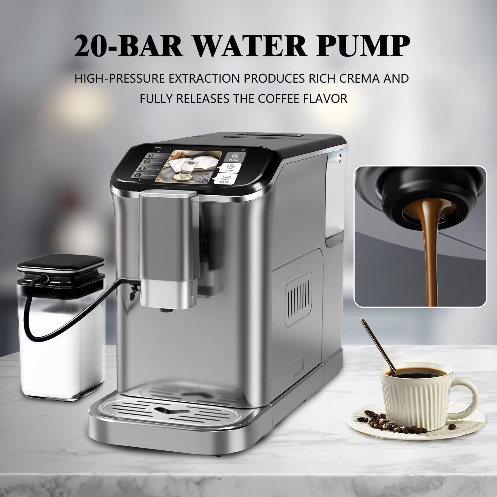 Qeetex JXNAG-PHO-10CYGOGH Espresso-Machines - View #6