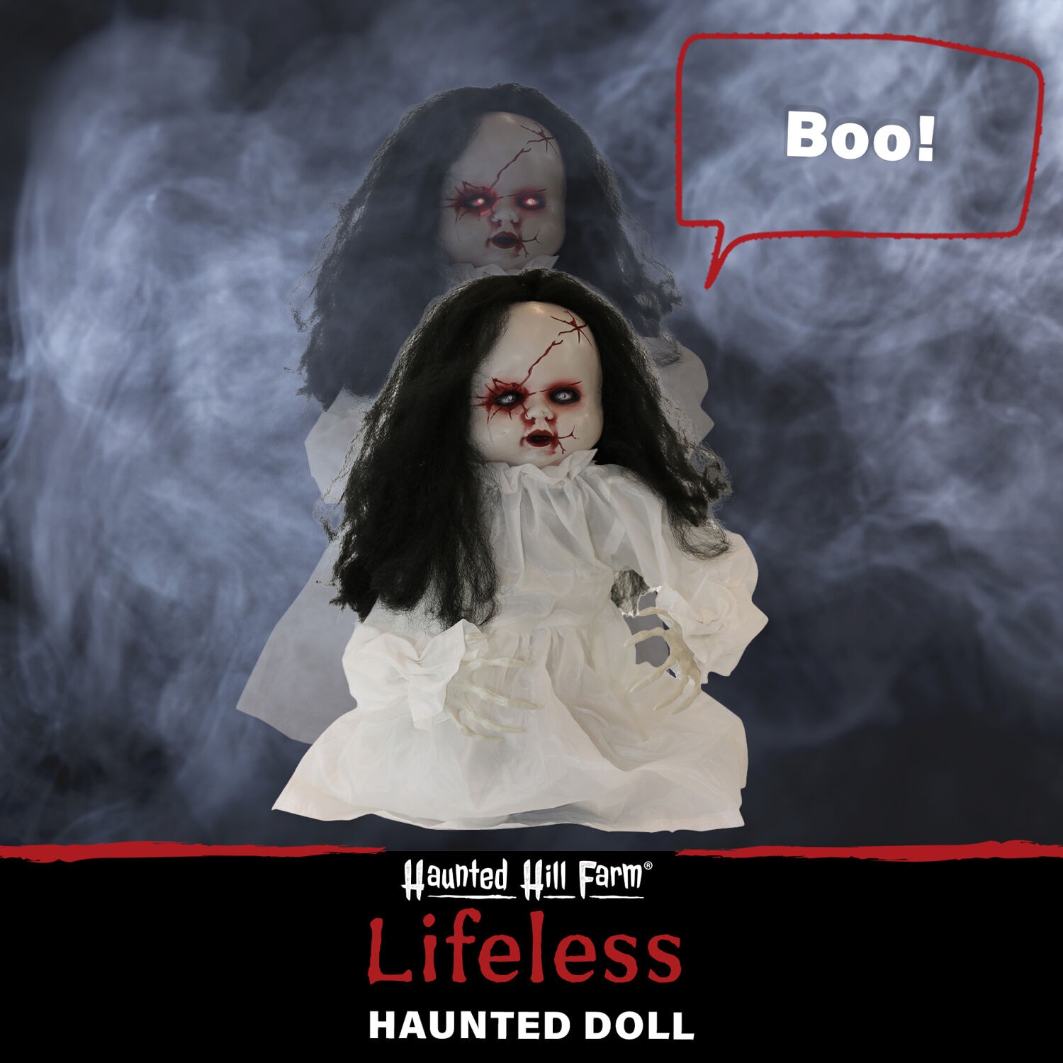 Haunted Hill Farm HHFJDOLL-1LSA Halloween-Animatronics - View #14