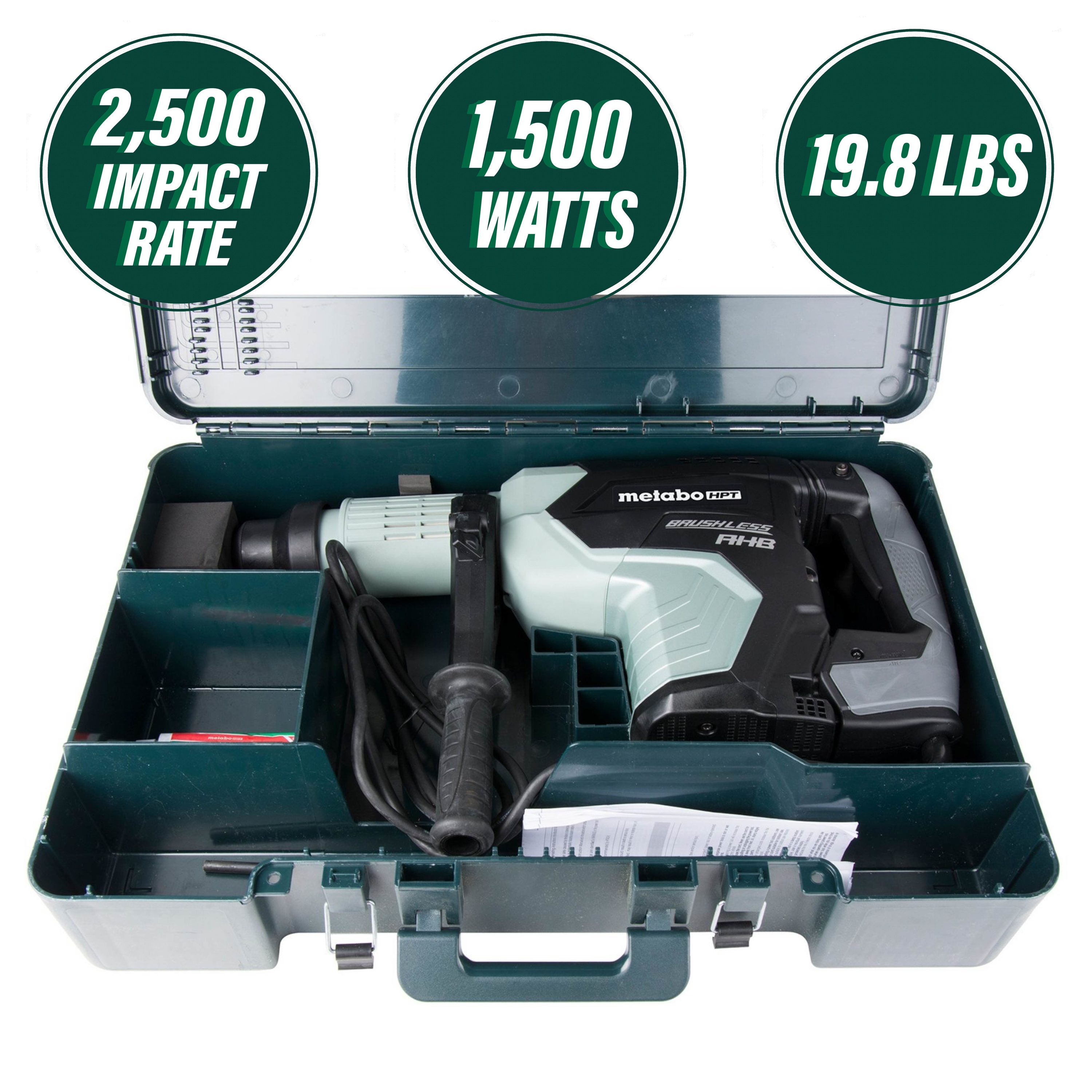 Metabo HPT DH45MEM Cordless-Rotary-Hammers - View #2