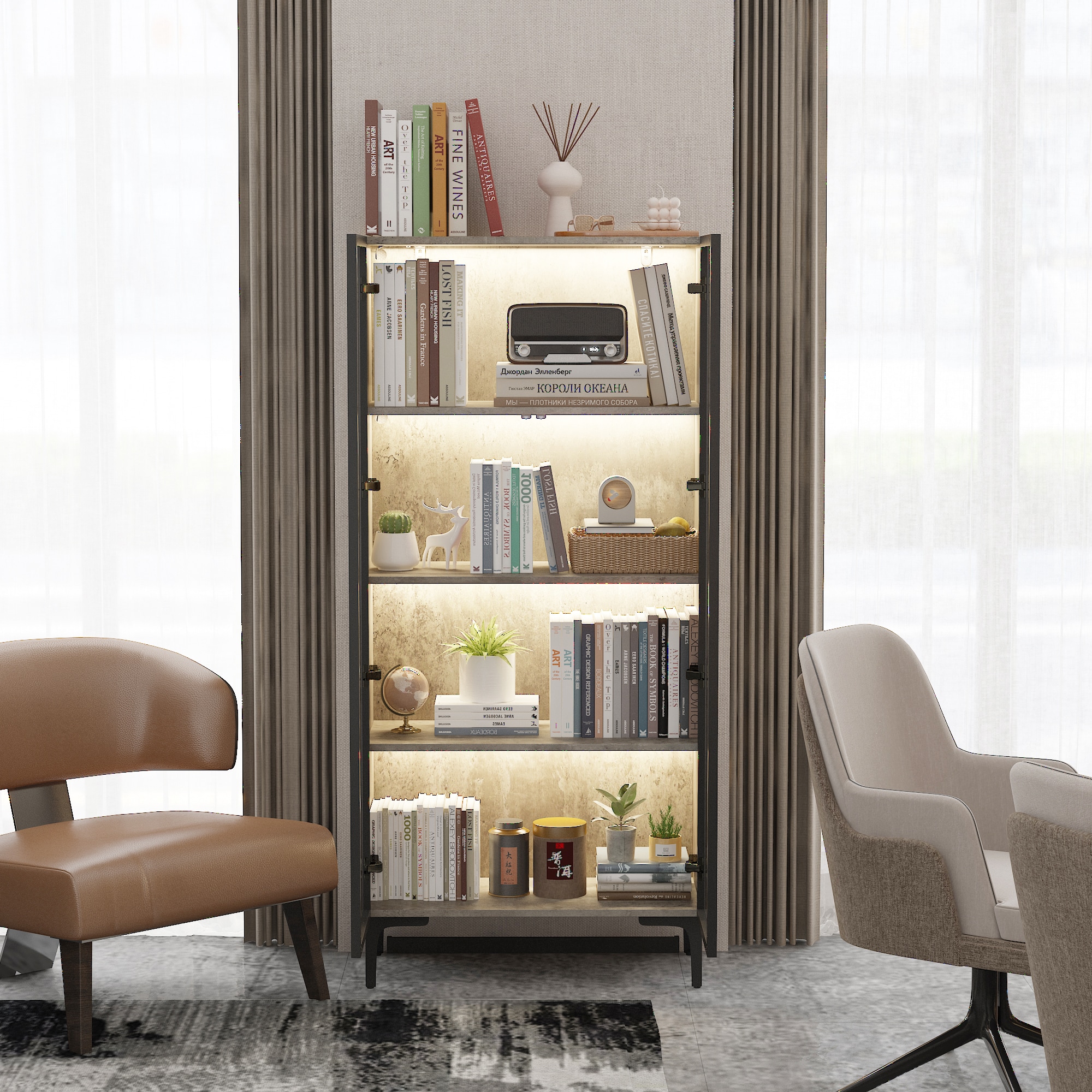 FUFU&GAGA KF020497-01 bookcases - View #3