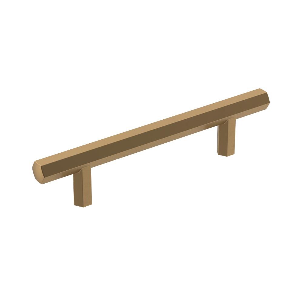 Amerock BP36873CZ Caliber 3-3/4-in , 96mm Center to Center Champagne Bronze Cylindrical Bar