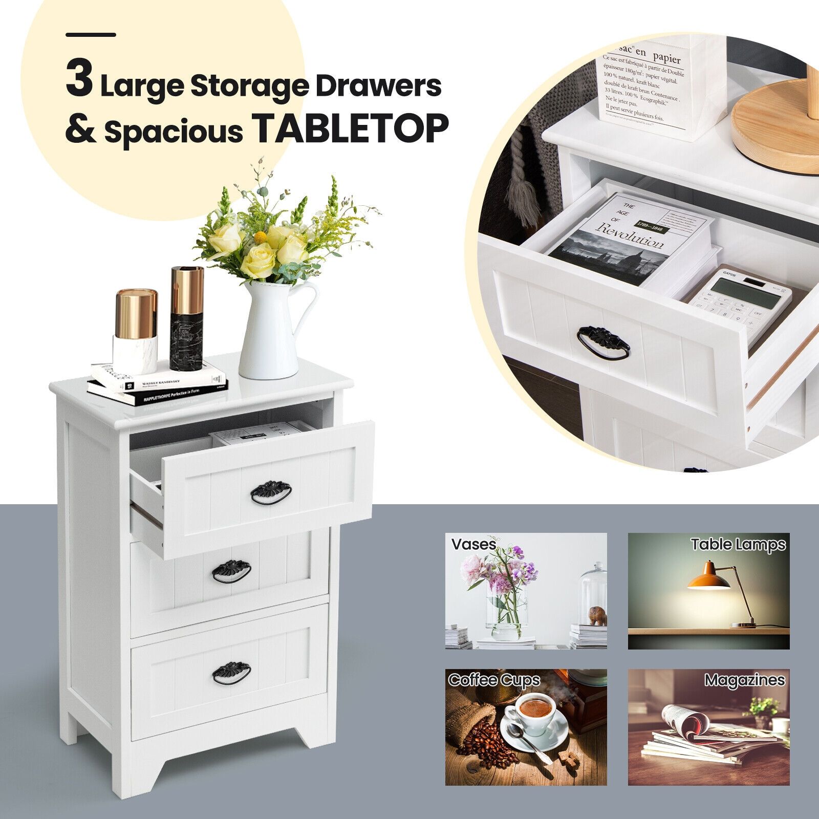 Slickblue D-CO-HW88001UH End-Tables - View #8