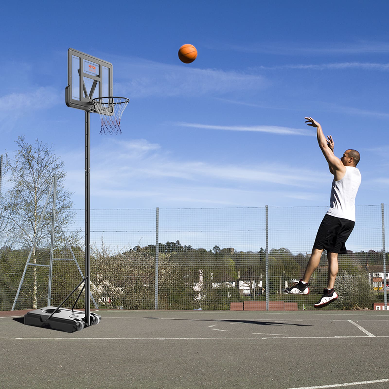 VEVOR LQK44CKWDJ00OBGUSV0 Basketball-System - View #2