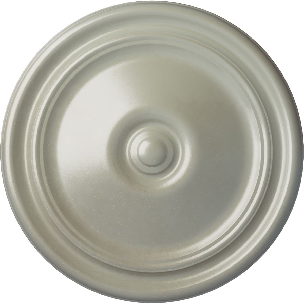 Ekena Millwork CM12REFCS Reece 12-in W x 12-in L Painted Flash Copper Polyurethane Whole Ceiling Medallion