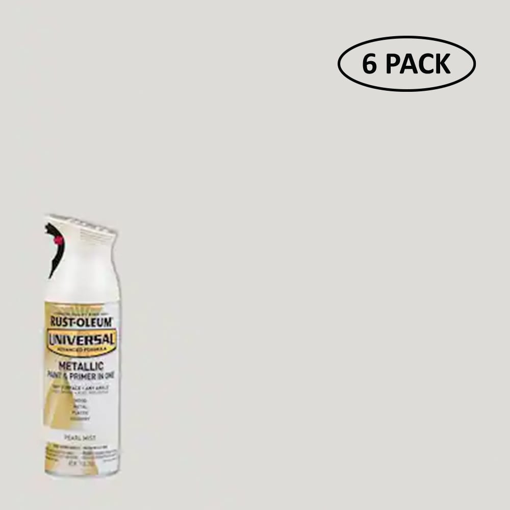 Rust-Oleum Universal 6-Pack Flat Burnished Amber Metallic Spray Paint and  Primer In One (NET WT. 11-oz ) in the Spray Paint department at
