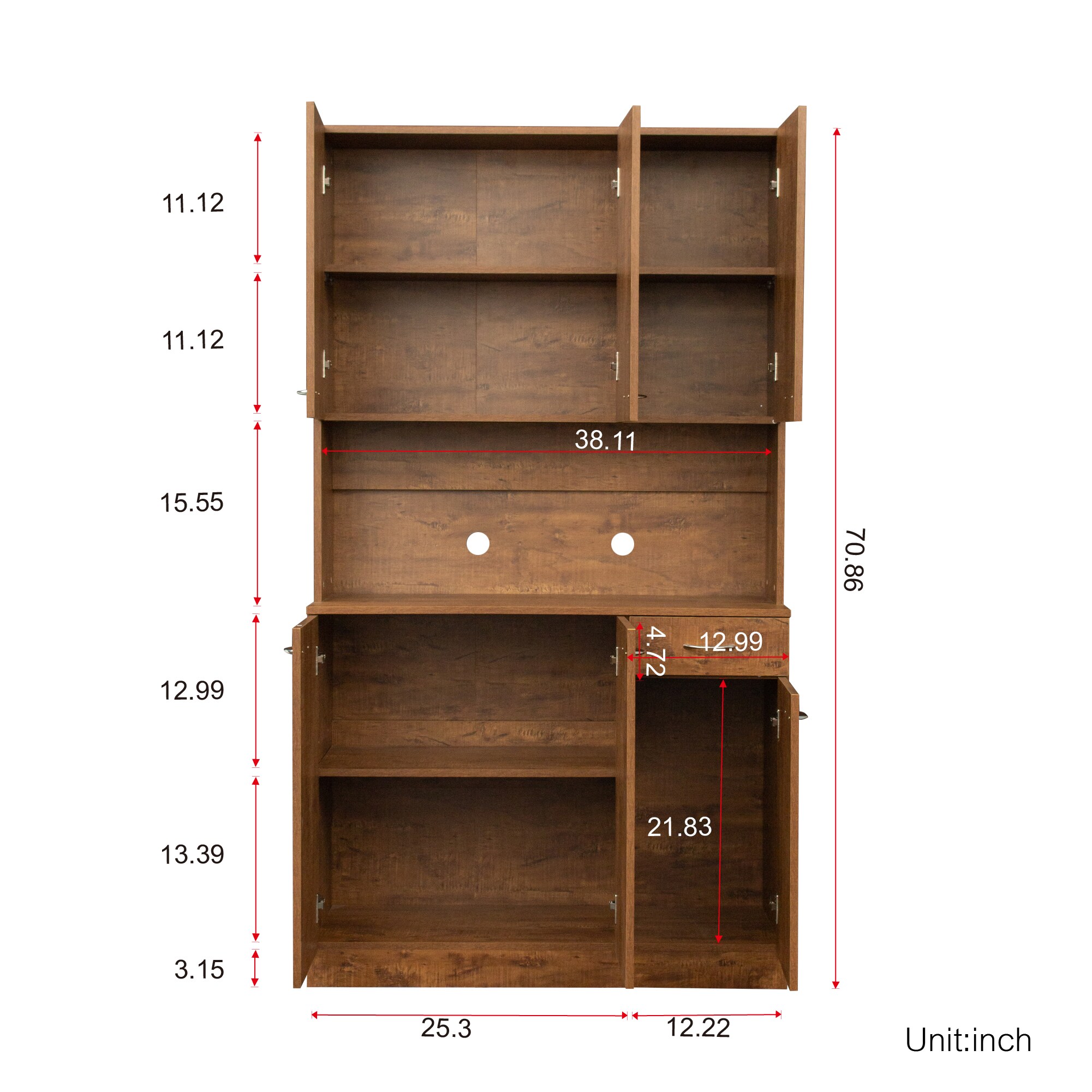 GDFStudio 333068 Cabinets-Kitchen - View #11