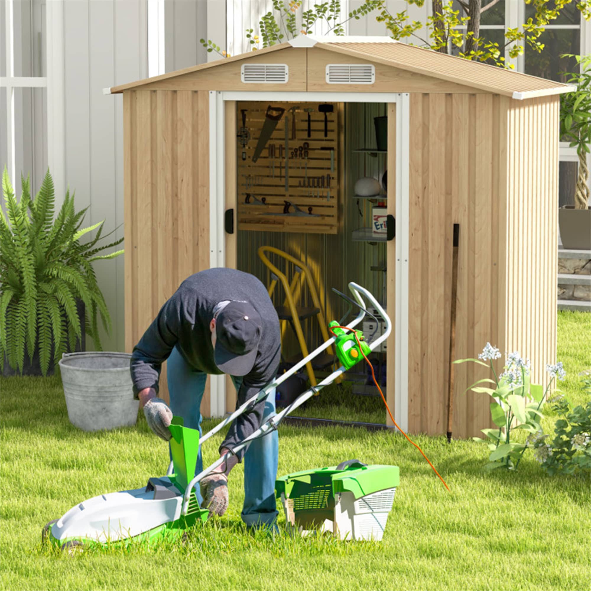 BABOOM BOM-4106NA+-CO Metal-Storage-Buildings-Sheds - View #11