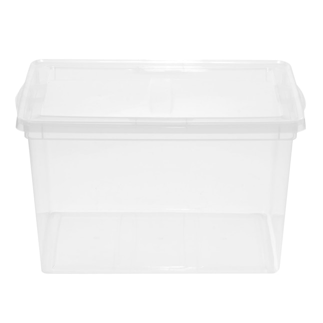 Snap Lid In The Plastic Storage Totes, Best Bins For Basement Storage Philippines