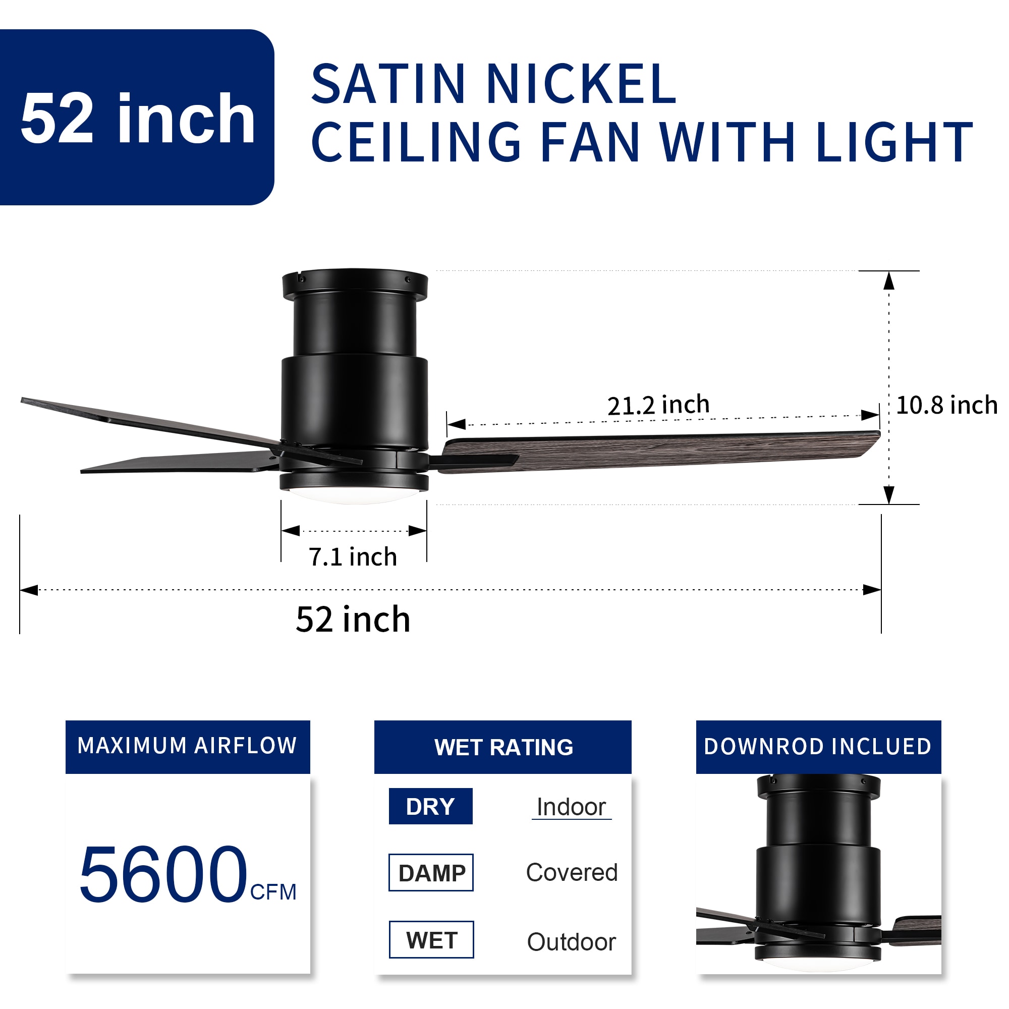 YUHAO LSDY1235XBK52 Ceiling-Fans - View #10