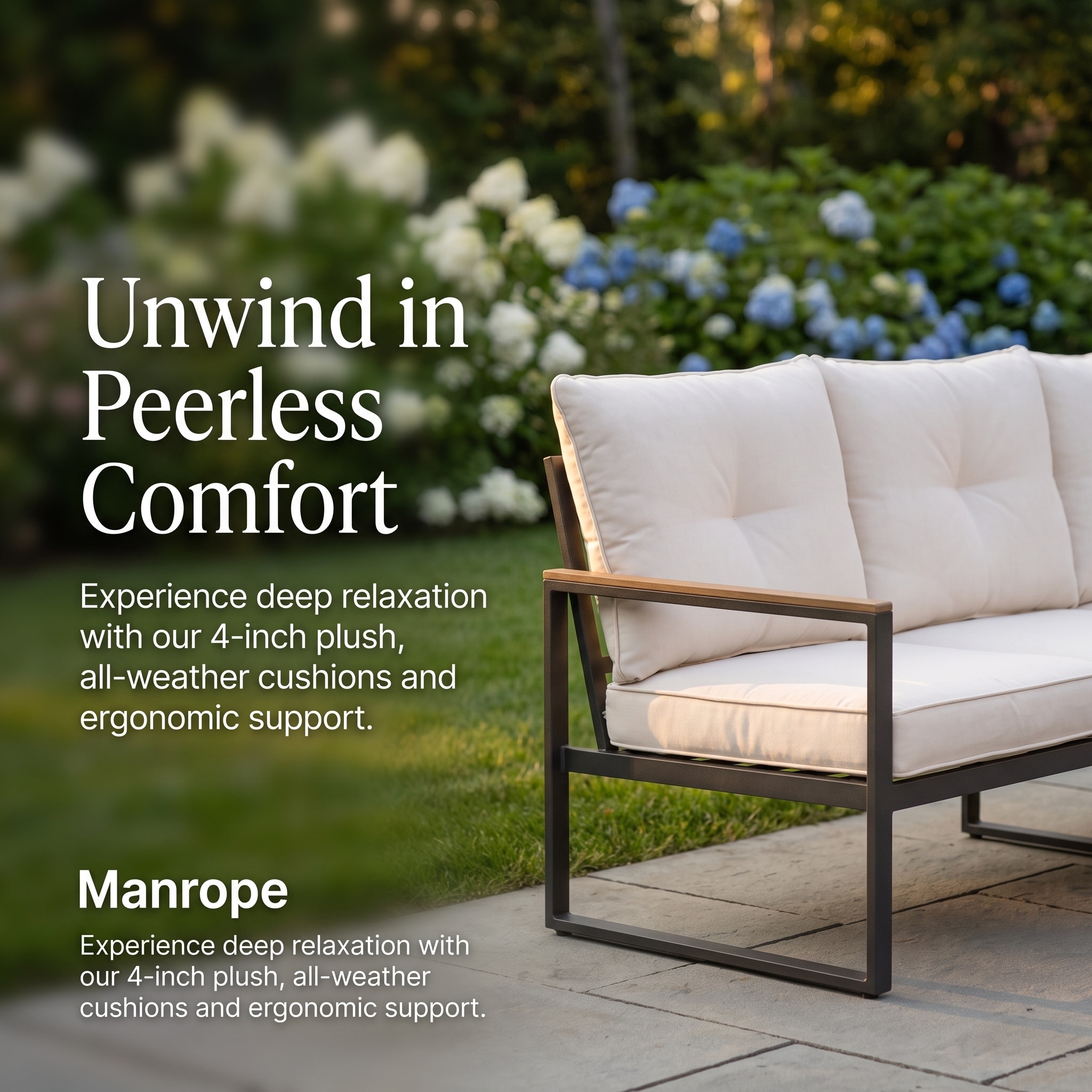 Tenleaf PATIO-130-1 Patio-Conversation-Sets - View #3
