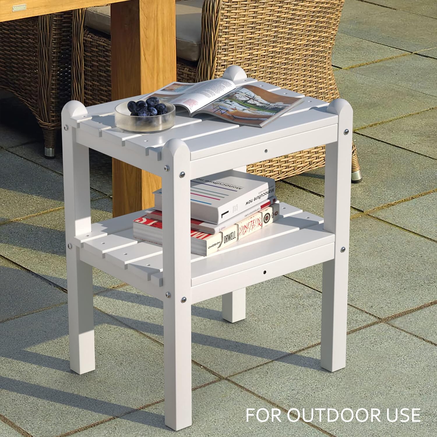 Poly furniture ST-HE03-WT Patio-Tables - View #6