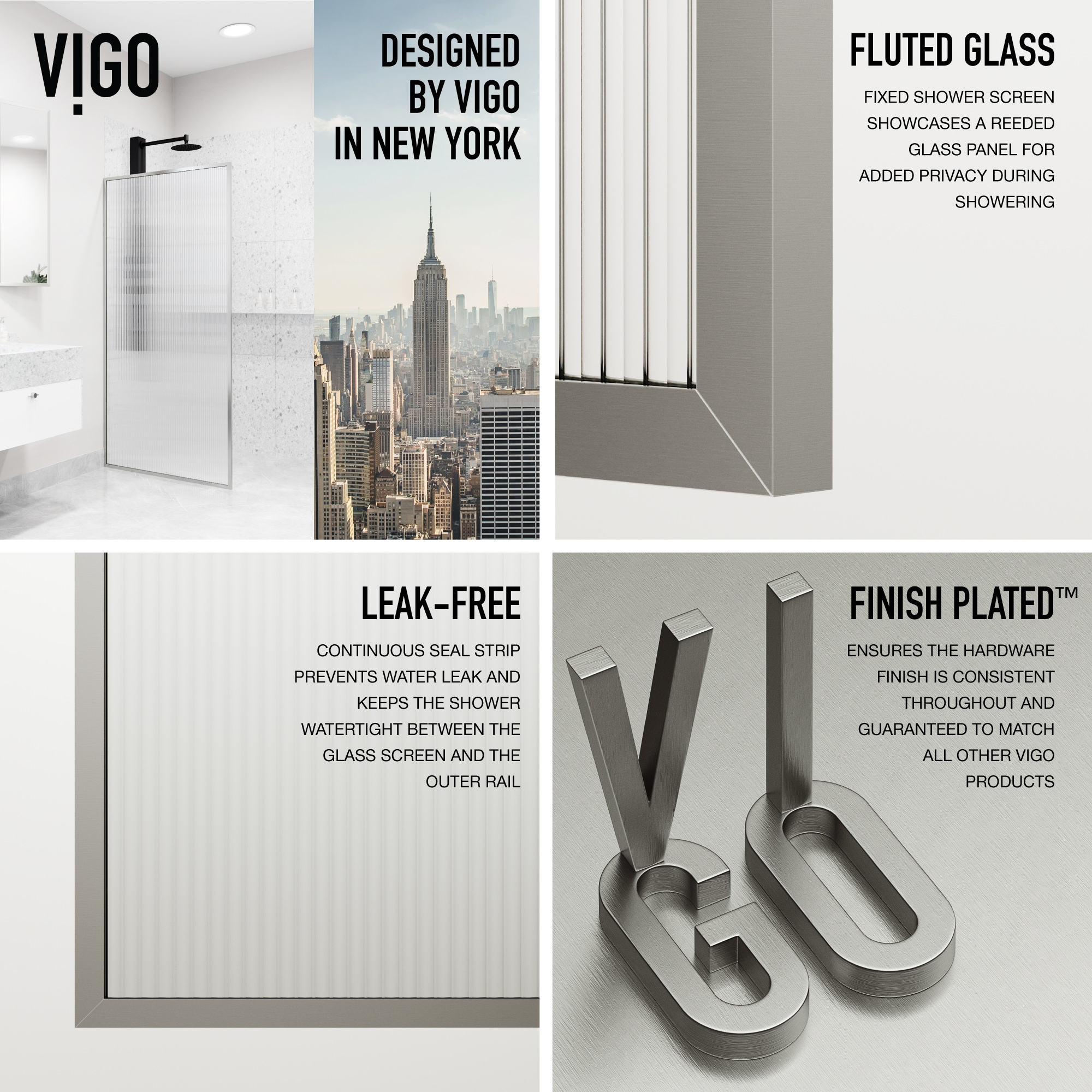 VIGO VG6077STFL3474 Shower-Doors - View #5