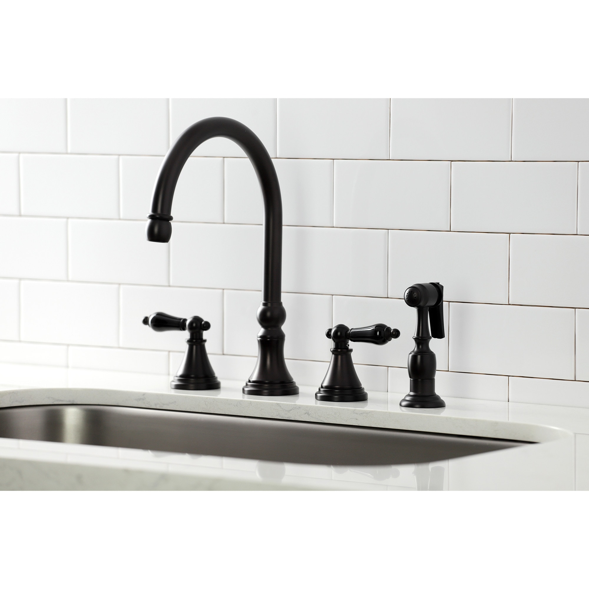 Kingston Brass WLKS2795PKLBS Kitchen-Faucets - View #4