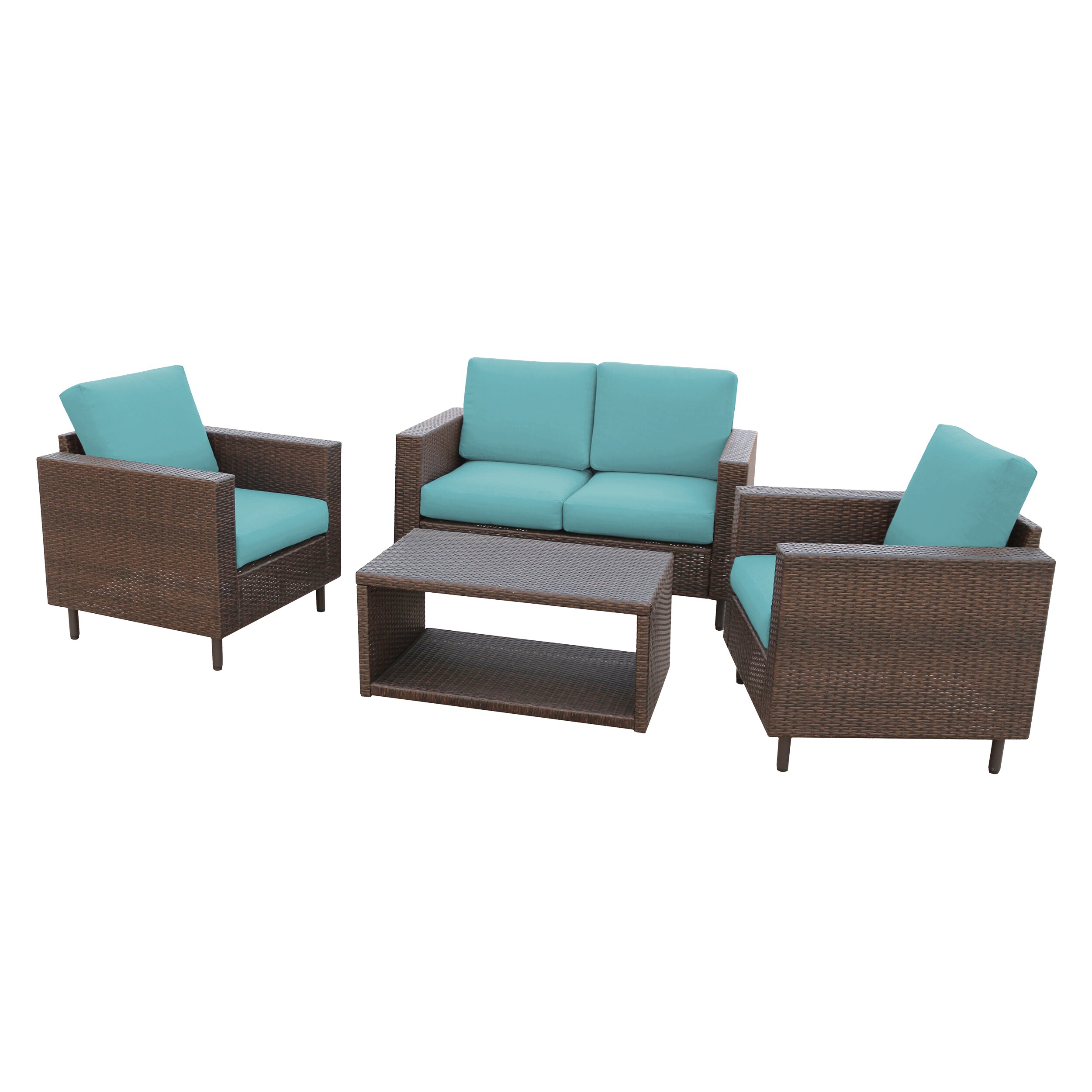 Leisure Made 104962-BLU Patio-Conversation-Sets - View #4